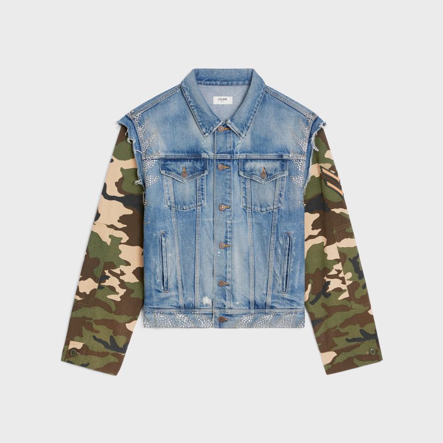 TRUCKER JACKET IN CLASSIC COWBOY DENIM