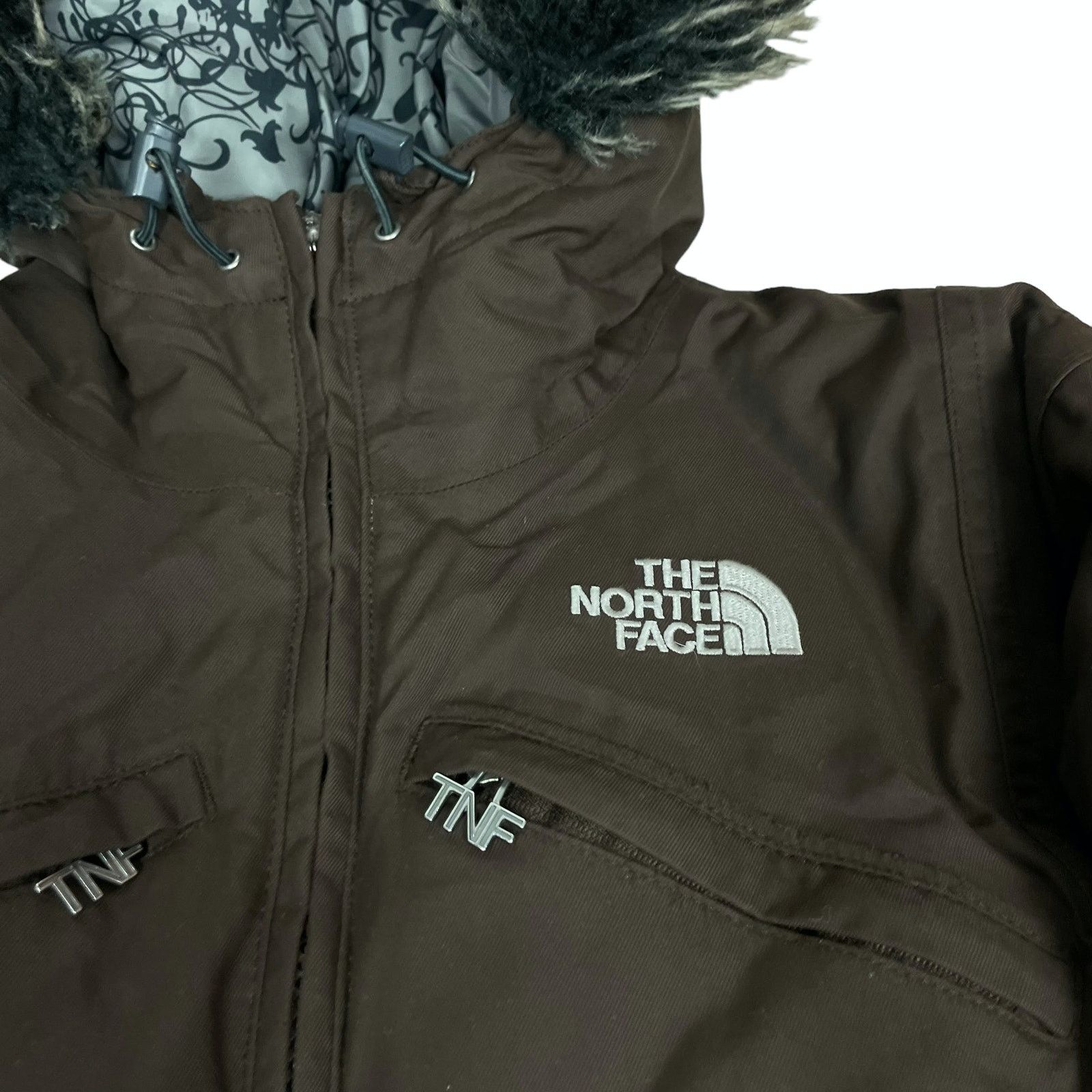The North Face The North Face Hyvent Women's Brown Down Parka Jacket Small Size S / US 4 / IT 40 - 4 Thumbnail