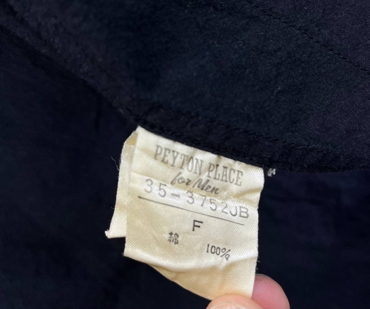 PPFM Vintage PPFM Flap Pocket Button Up Black Jacket Size US L / EU 52-54 / 3 - 10 Thumbnail