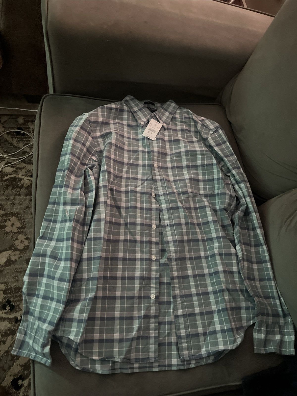 J.Crew J crew Men's Medium slim Button Up Shirt New With Tags Size US M / EU 48-50 / 2 - 5 Thumbnail