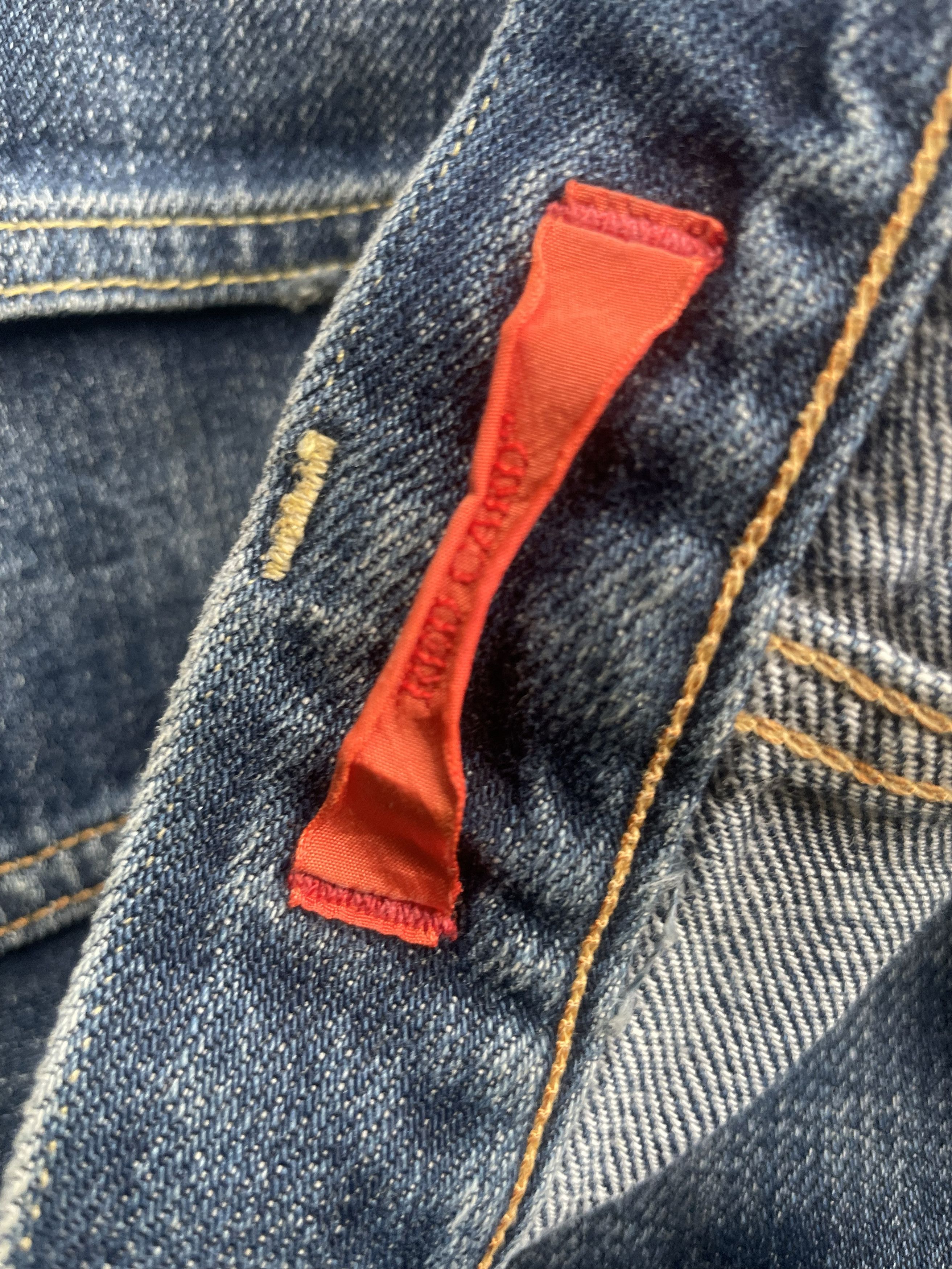Japanese Brand Red Card Faded Wash Denim Size US 32 / EU 48 - 10 Thumbnail