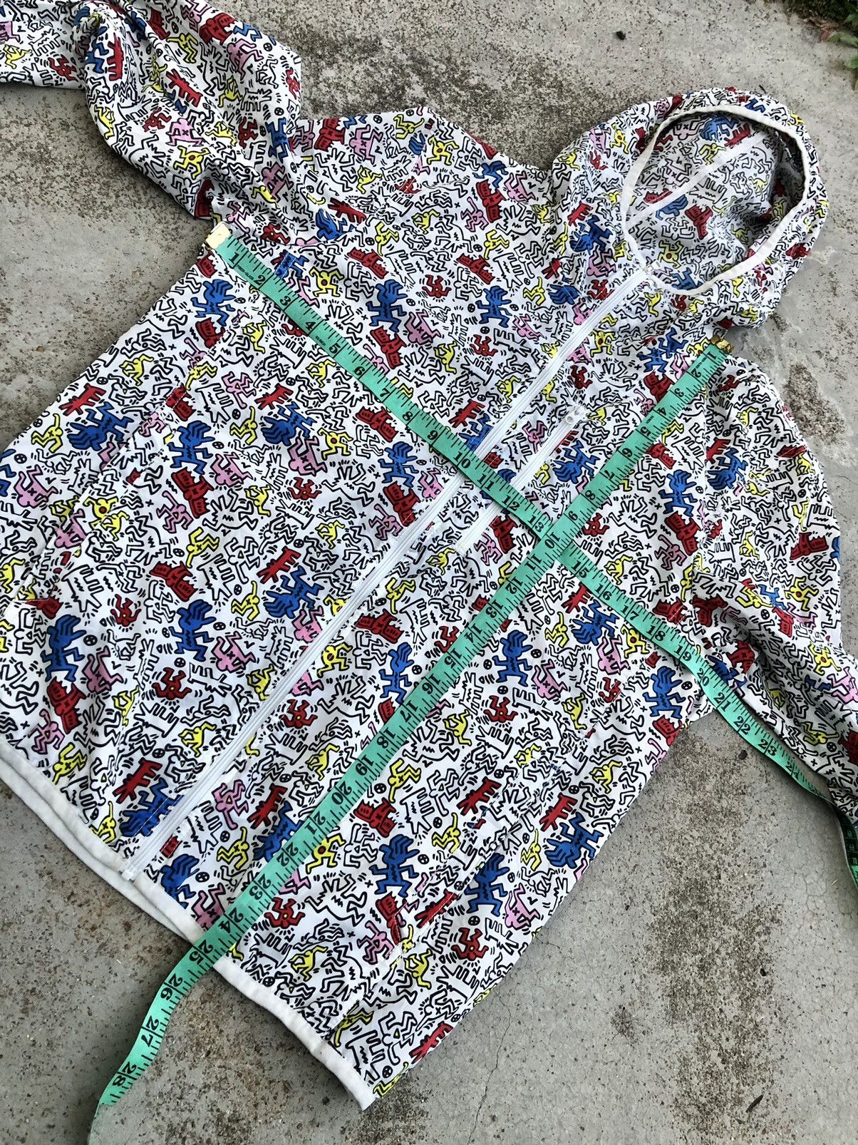 Keith Haring FULL PRINT KEITH HARING HOODIE WINDBREAKER Size US M / EU 48-50 / 2 - 7 Thumbnail
