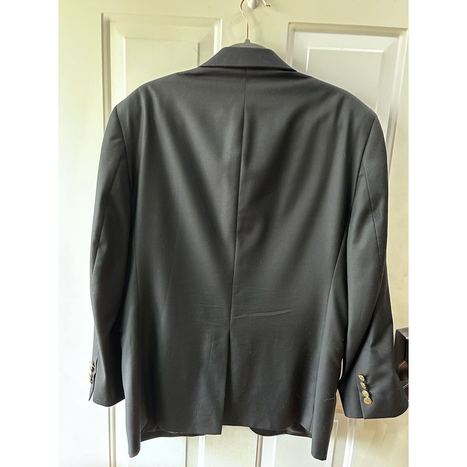 Jos. A. Bank Men's Jos. A. Bank Black 2-Button Suit Jacket Sz 42s Size 42S - 2 Thumbnail