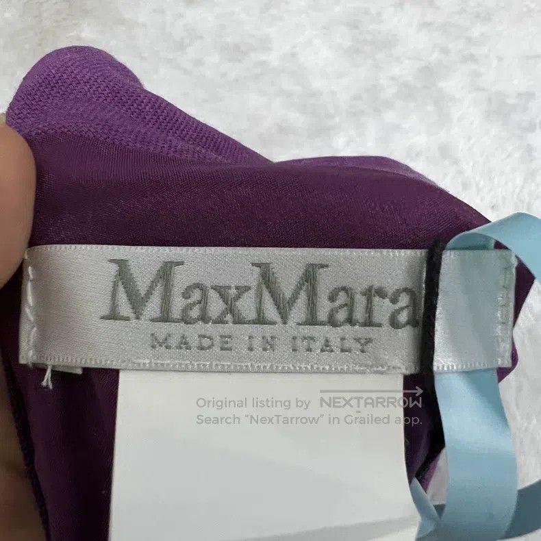 Max Mara Max Mara Purple Dress Size M / US 6-8 / IT 42-44 - 3 Thumbnail