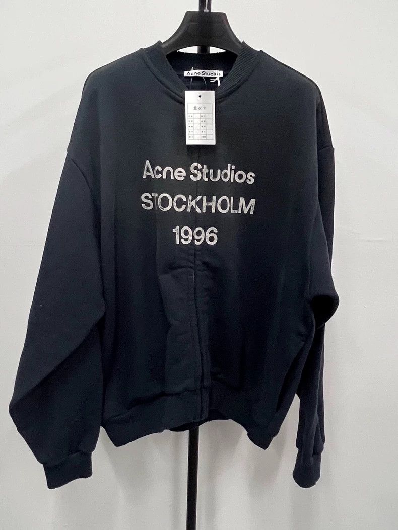 Acne Studios Acne Studios 1996 Black Sweatshirt Size M- DMC Size US M / EU 48-50 / 2 - 1 Thumbnail