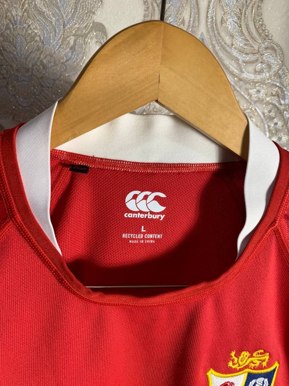 Canterbury of New Zealand Vintage Canterbury British & Irish Lions Pro Rugby Jersey Size US L / EU 52-54 / 3 - 5 Thumbnail