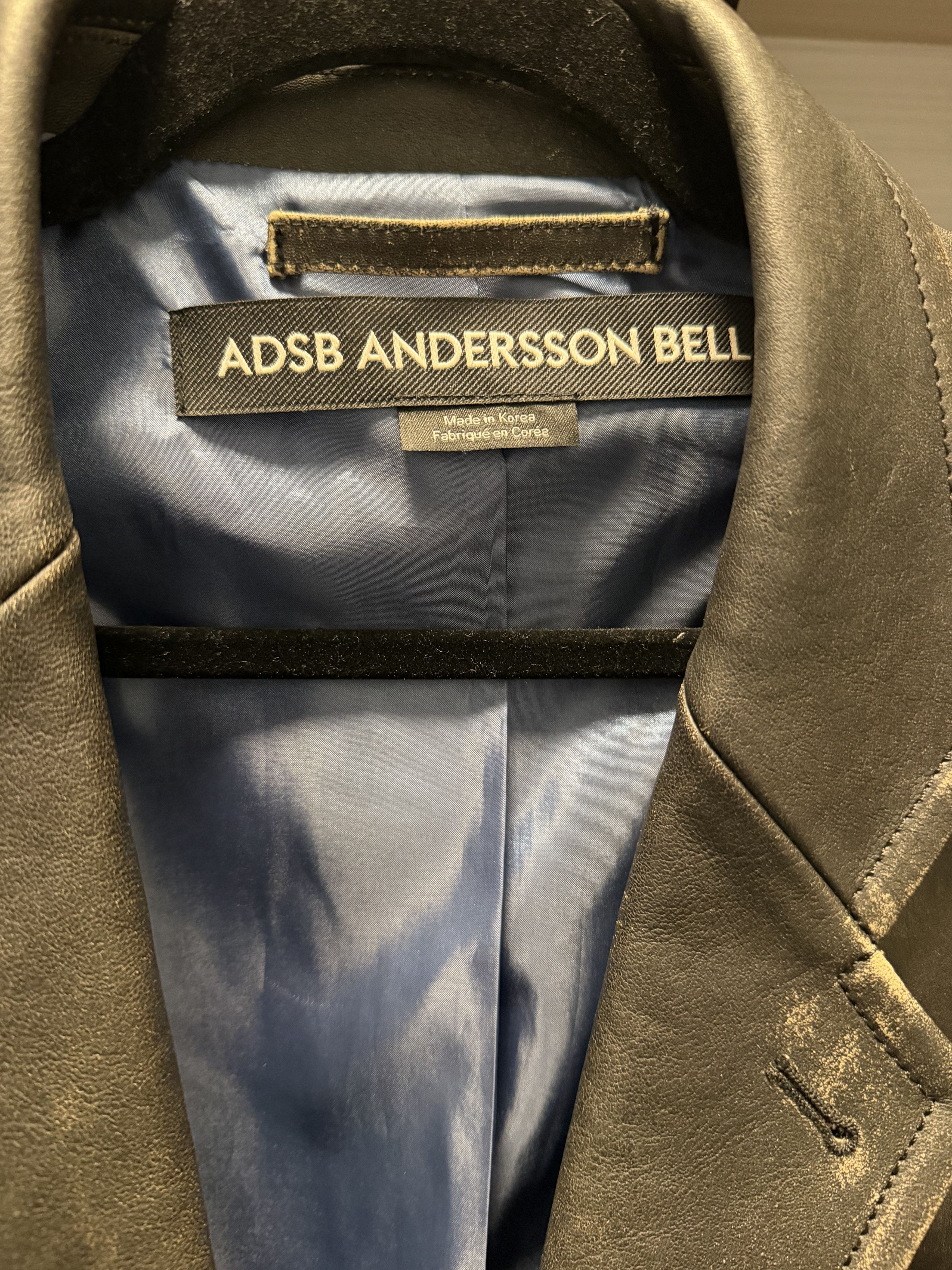 Andersson Bell Black Hyde Leather Jacket Size US L / EU 52-54 / 3 - 8 Thumbnail