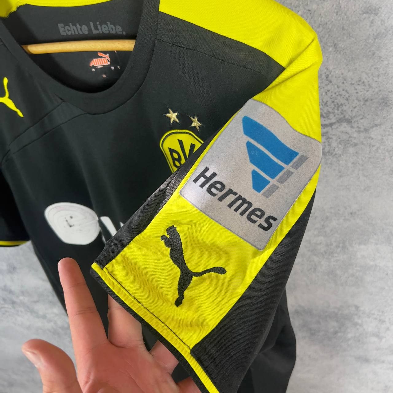 Puma Puma Borussia Dortmund 2014 Away Soccer Jersey Men's Size M` Size US M / EU 48-50 / 2 - 9 Thumbnail