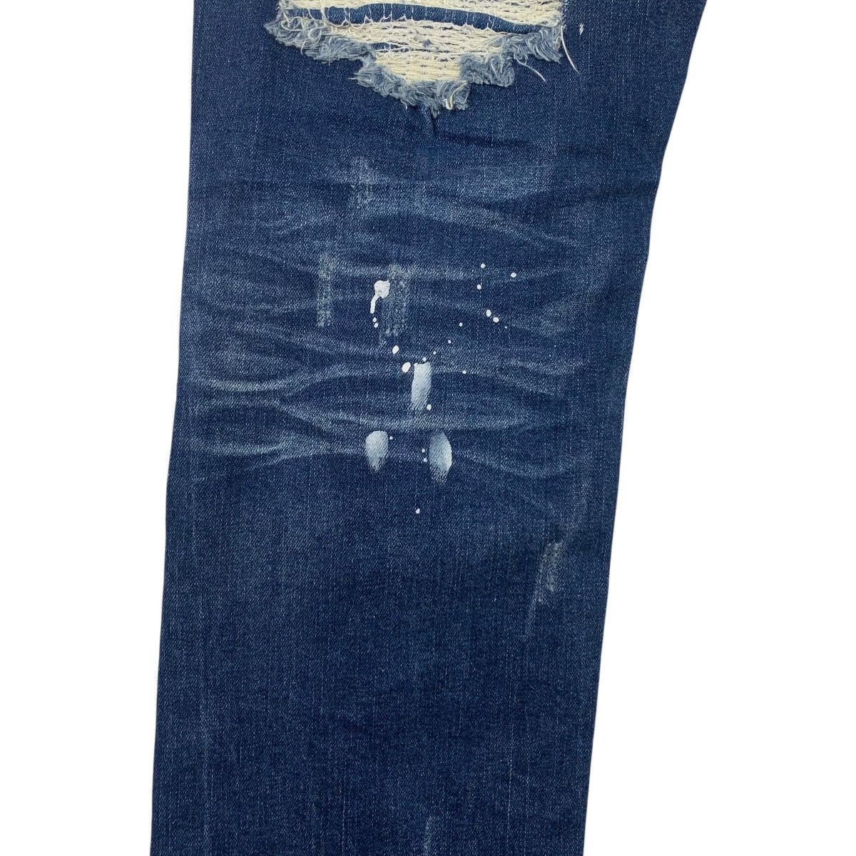 If Six Was Nine × Japanese Brand CAVARIA Distressed skinny jeans Size 31" - 19 Thumbnail