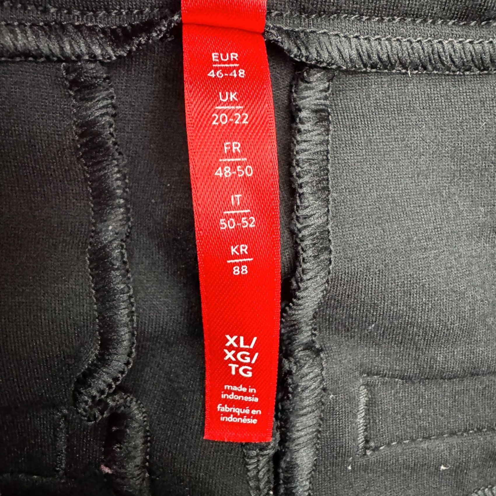 Spanx Spanx Slim Straight Pants Womens XL Black Pull On Ponte Casual Slim Fit Trousers Size 40" / US 18 - 7 Thumbnail