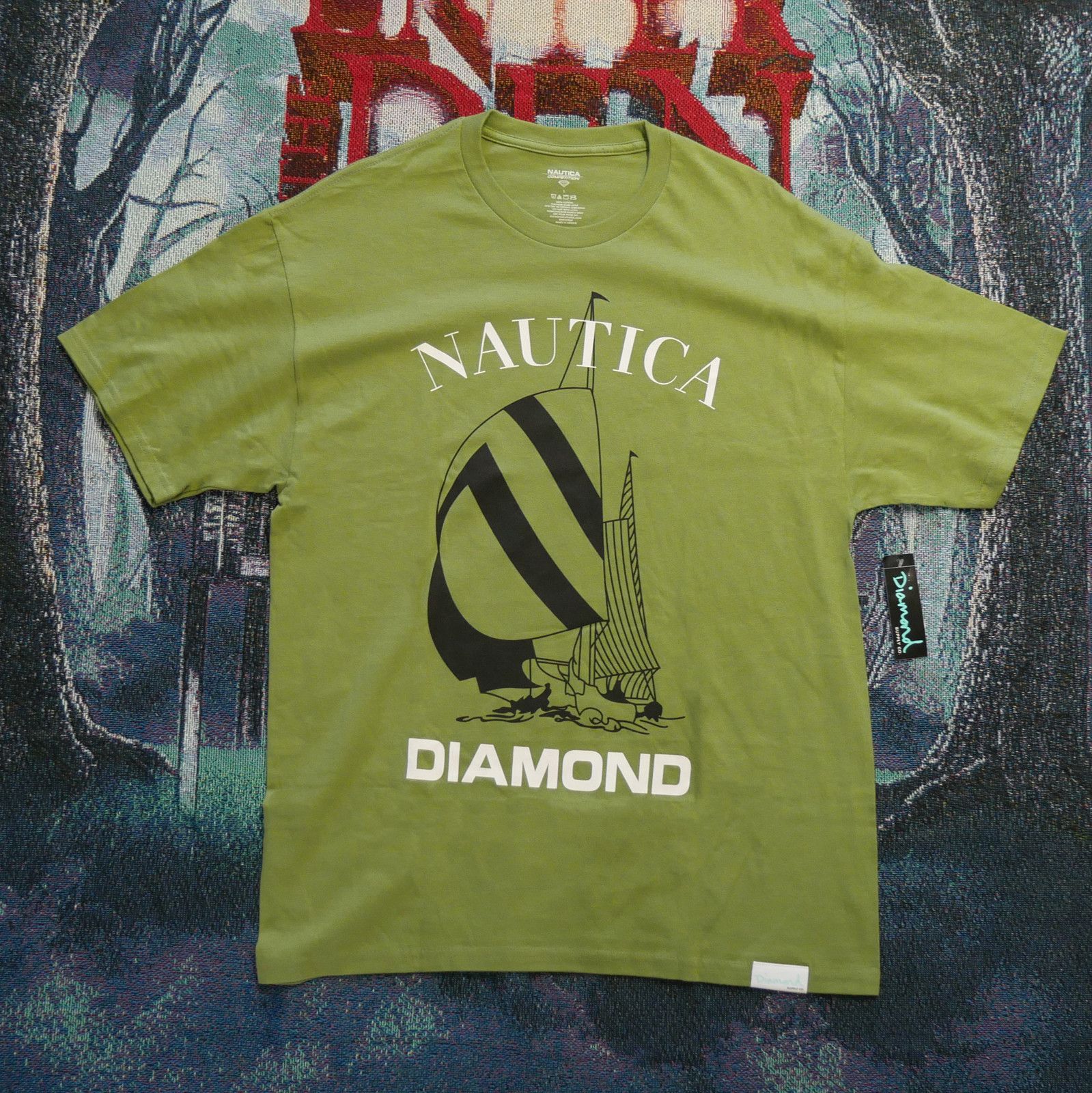 Diamond Supply Co. × Nautica Diamond Supply Co. x Nautica Competition Tee Size US L / EU 52-54 / 3 - 1 Thumbnail