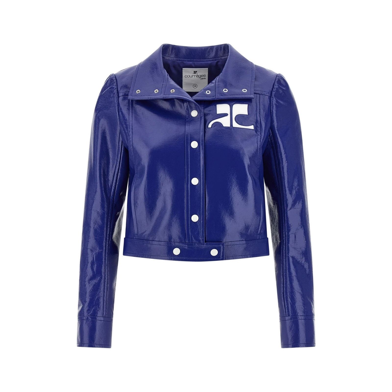 Acne Studios Courreges Re Edition Vinyl Blue Nylon Jacket New & Authentic Size M / US 6-8 / IT 42-44 - 1 Thumbnail