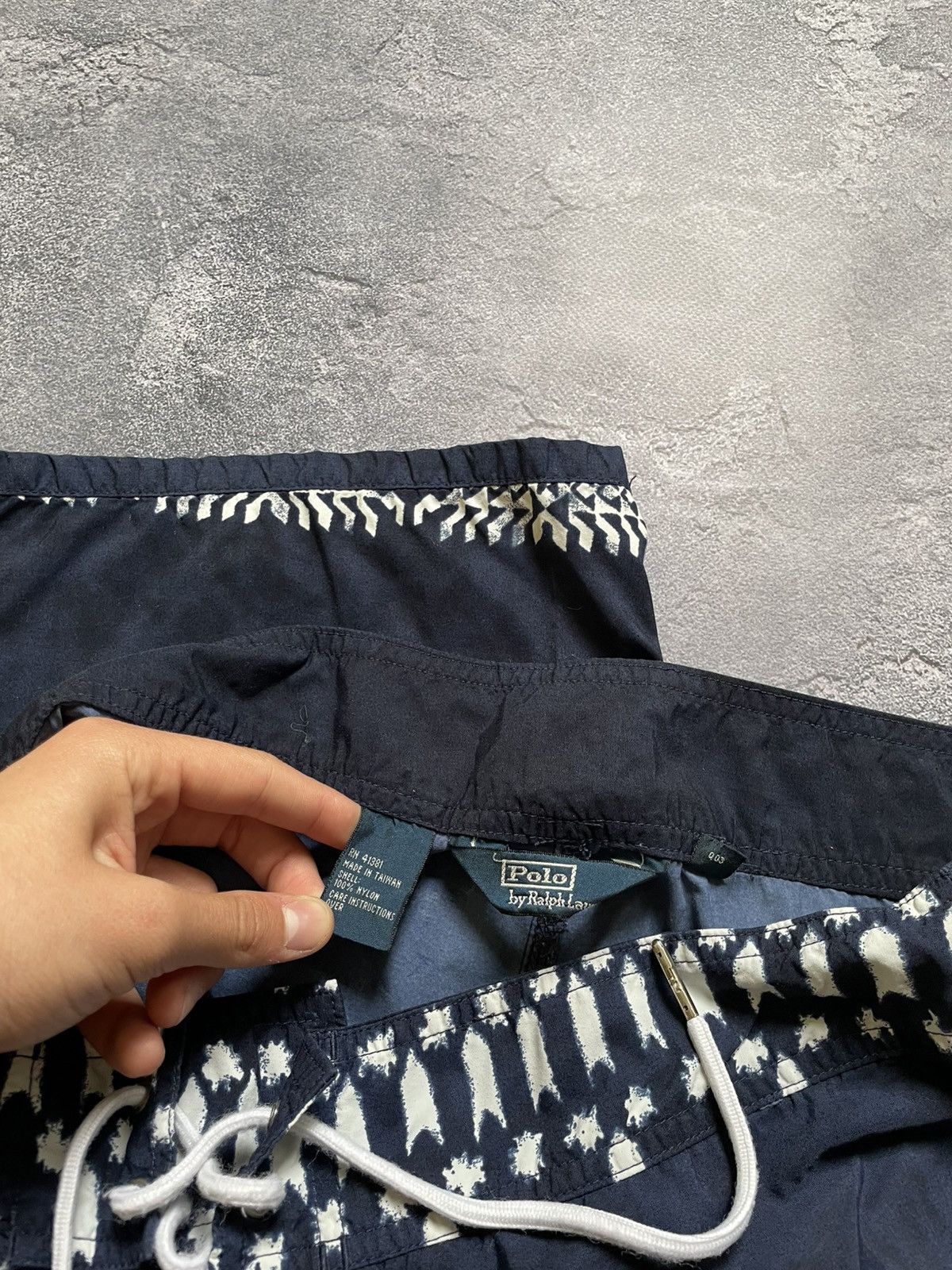 Polo Ralph Lauren × Vintage Polo Ralph Lauren Vintage Mens Nylon Shorts Size L/34 Size US 34 / EU 50 - 8 Thumbnail