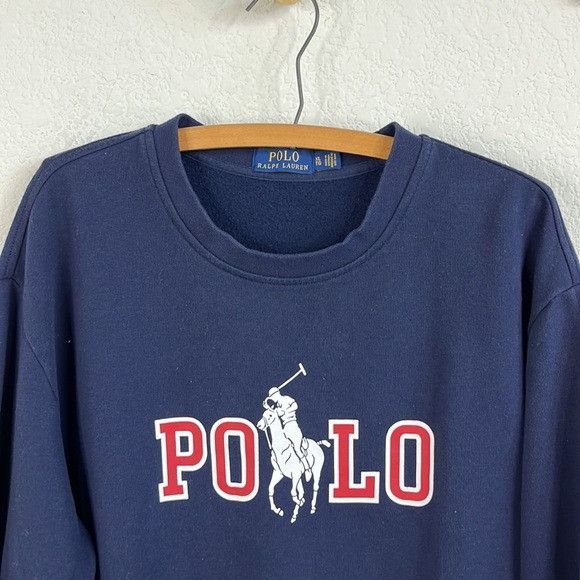 Polo Ralph Lauren Ralph Lauren Polo Pony Graphic Sweatshirt Size US XL / EU 56 / 4 - 2 Thumbnail
