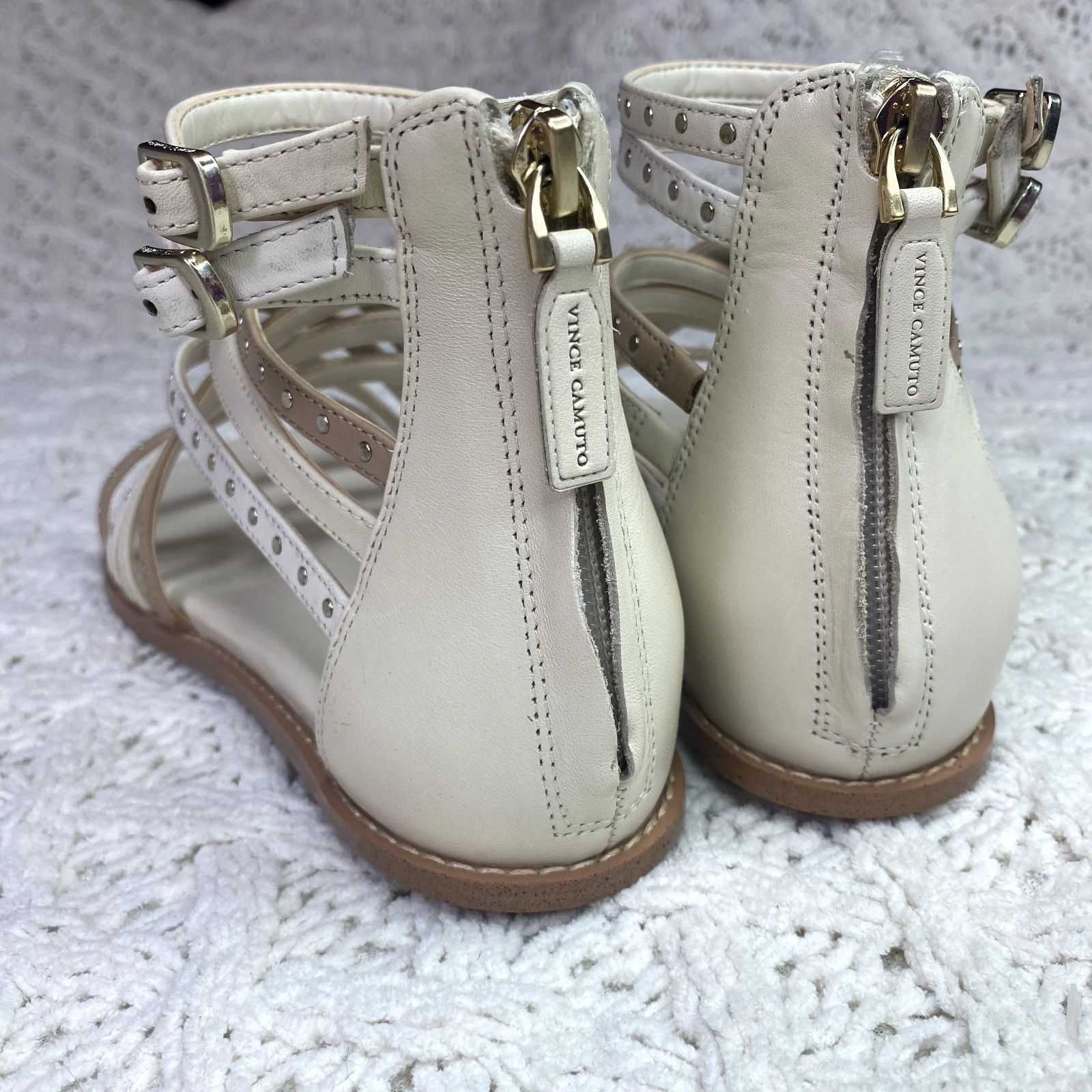 Vince Camuto Vince Camuto Women's Dirrazo Embellished Gladiator Sandal Fl Size US 8.5 / IT 38.5 - 6 Thumbnail