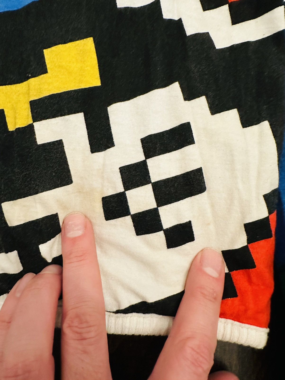Disney Vintage Mickey Mouse Pixelated Reversible Sweatshirt-OS Size L / US 10 / IT 46 - 9 Thumbnail