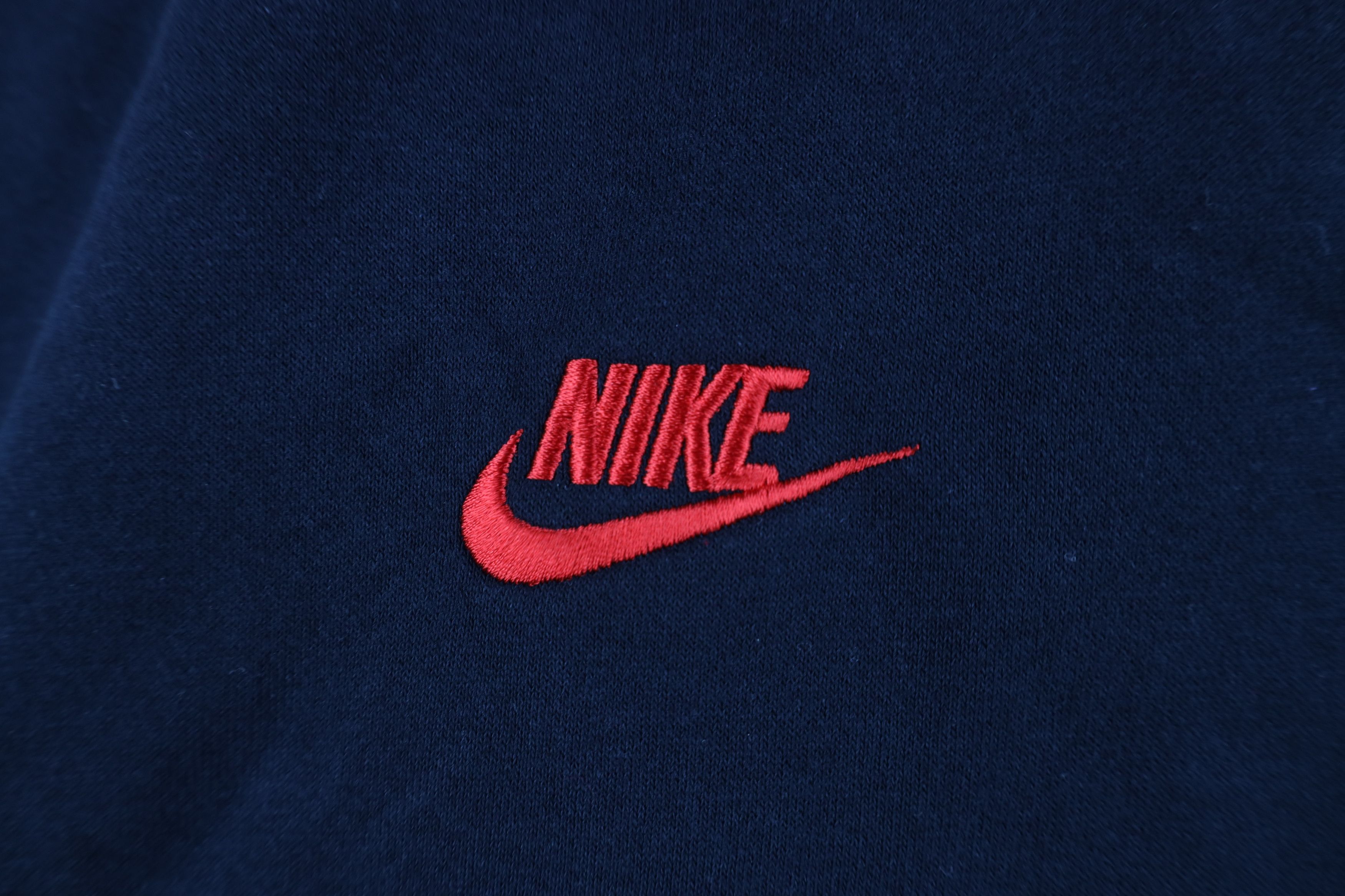 Nike Vintage Y2K Nike Scott Mini Swoosh Crewneck Sweatshirt Black Size US S / EU 44-46 / 1 - 4 Thumbnail