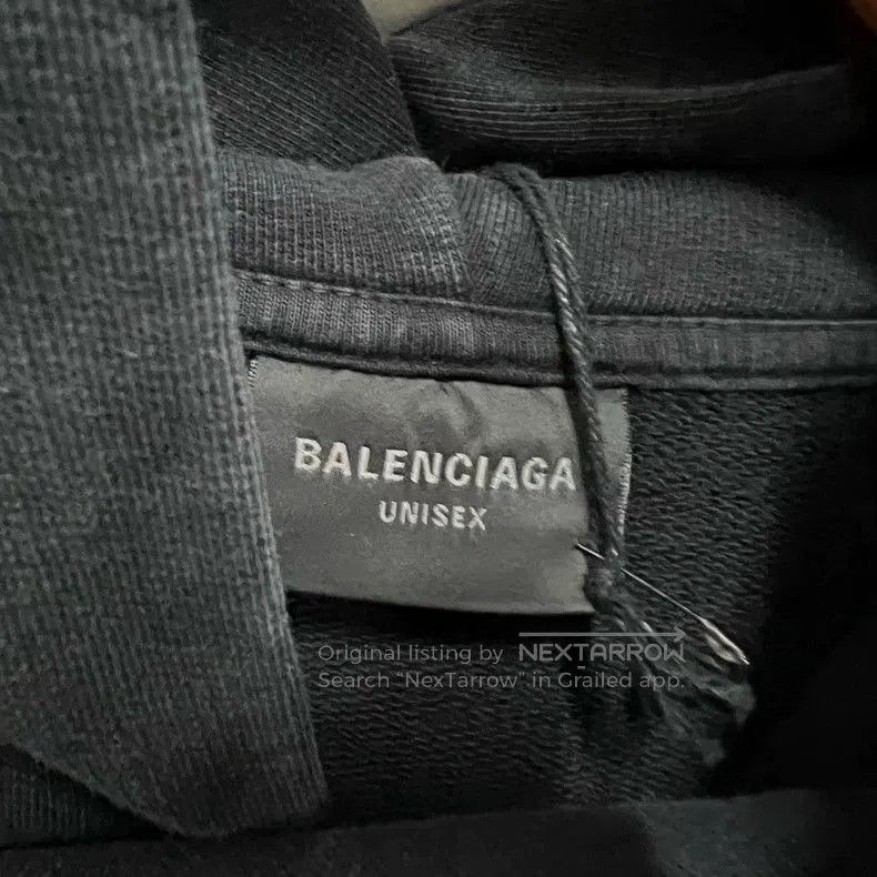 Balenciaga Balenciaga Black Double B Embroidery Hoodie. Size US L / EU 52-54 / 3 - 3 Thumbnail