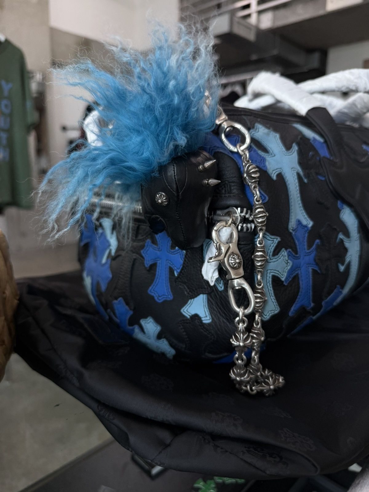 Chrome Hearts Chrome hearts custom 1/1 Duffle Bag RARE Size ONE SIZE - 3 Thumbnail