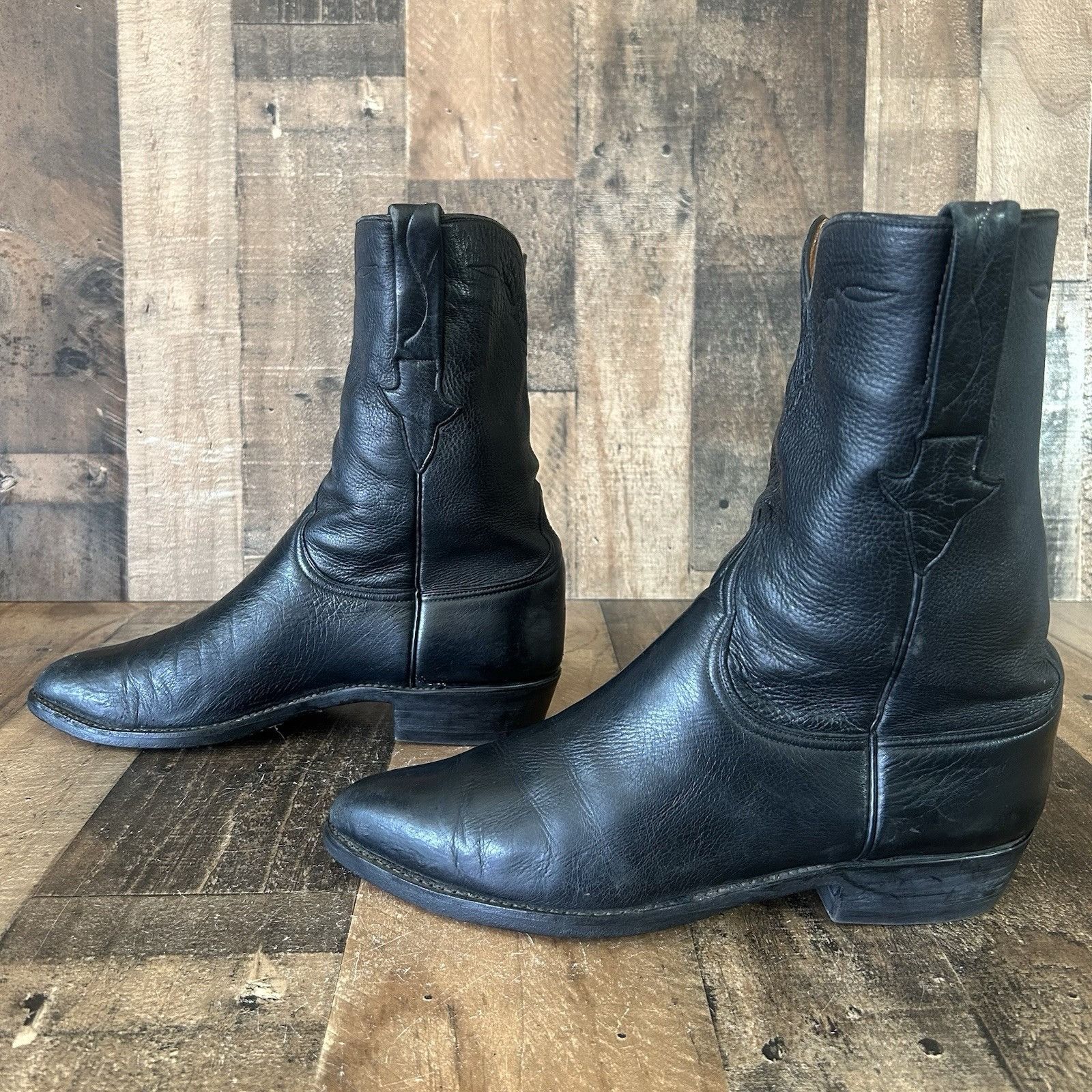 Lucchese Lucchese Classics Soft Leather Cowboy Boots Mens 10.5 D Size US 10.5 / EU 43-44 - 2 Thumbnail
