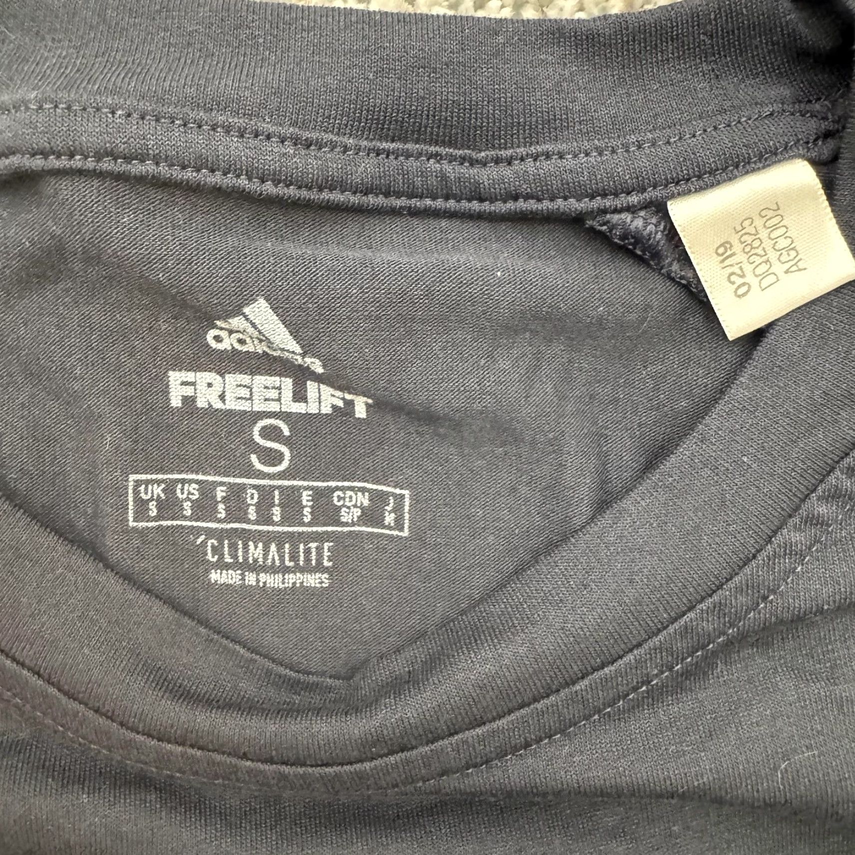 Adidas Adidas Shirt Mens Small Blue Freelift Climalite Athletic Performance Workout Tee Shirt Size US S / EU 44-46 / 1 - 2 Thumbnail