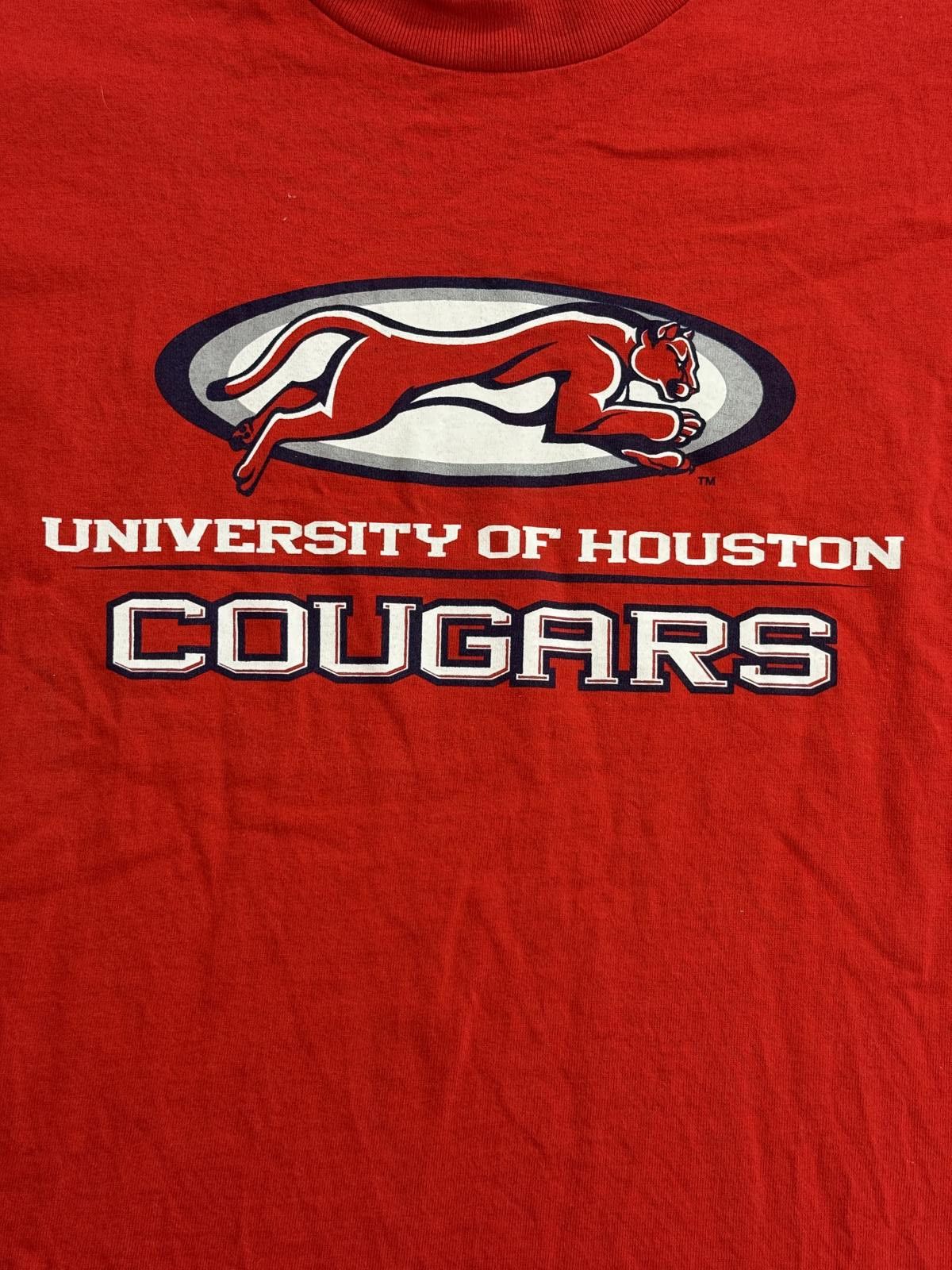 Fruit Of The Loom Promo University of Houston Cougars T-shirt Coca-Cola Tee XL Size US XL / EU 56 / 4 - 4 Thumbnail