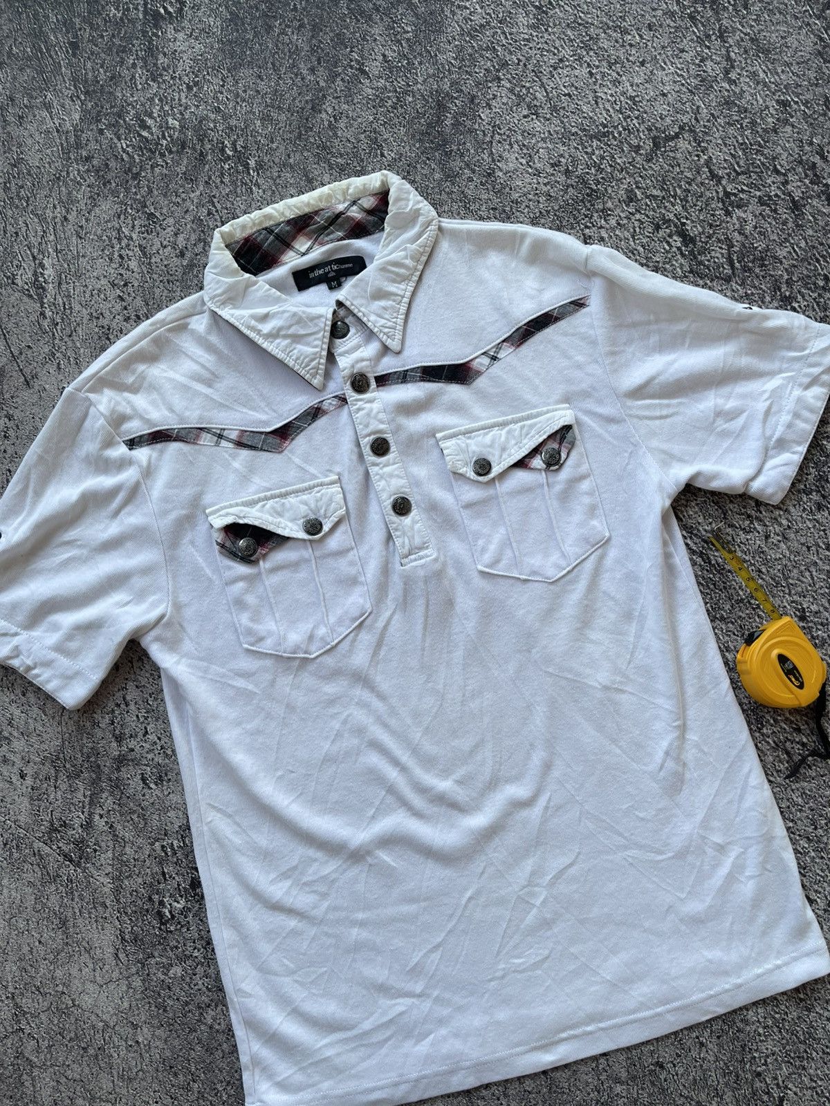 In The Attic In the attic homme double layer bondage polo shirt Size US M / EU 48-50 / 2 - 3 Thumbnail