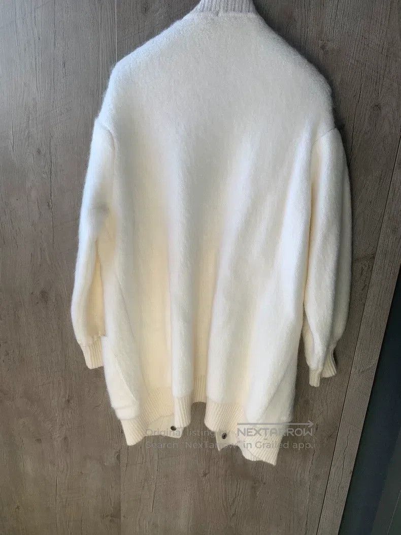 Fendi Fendi White knitted fleece coat Size XXS / US 00 / IT 34 - 2 Thumbnail