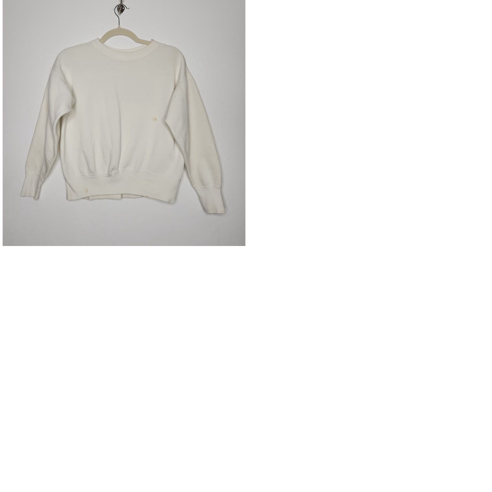 Vintage Vintage Swedish American School Nursing Crewneck Sweatshirt Shirt Unisex Adults XS White 60s 50s VINTAGE Size US XS / EU 42 / 0 - 9 Thumbnail