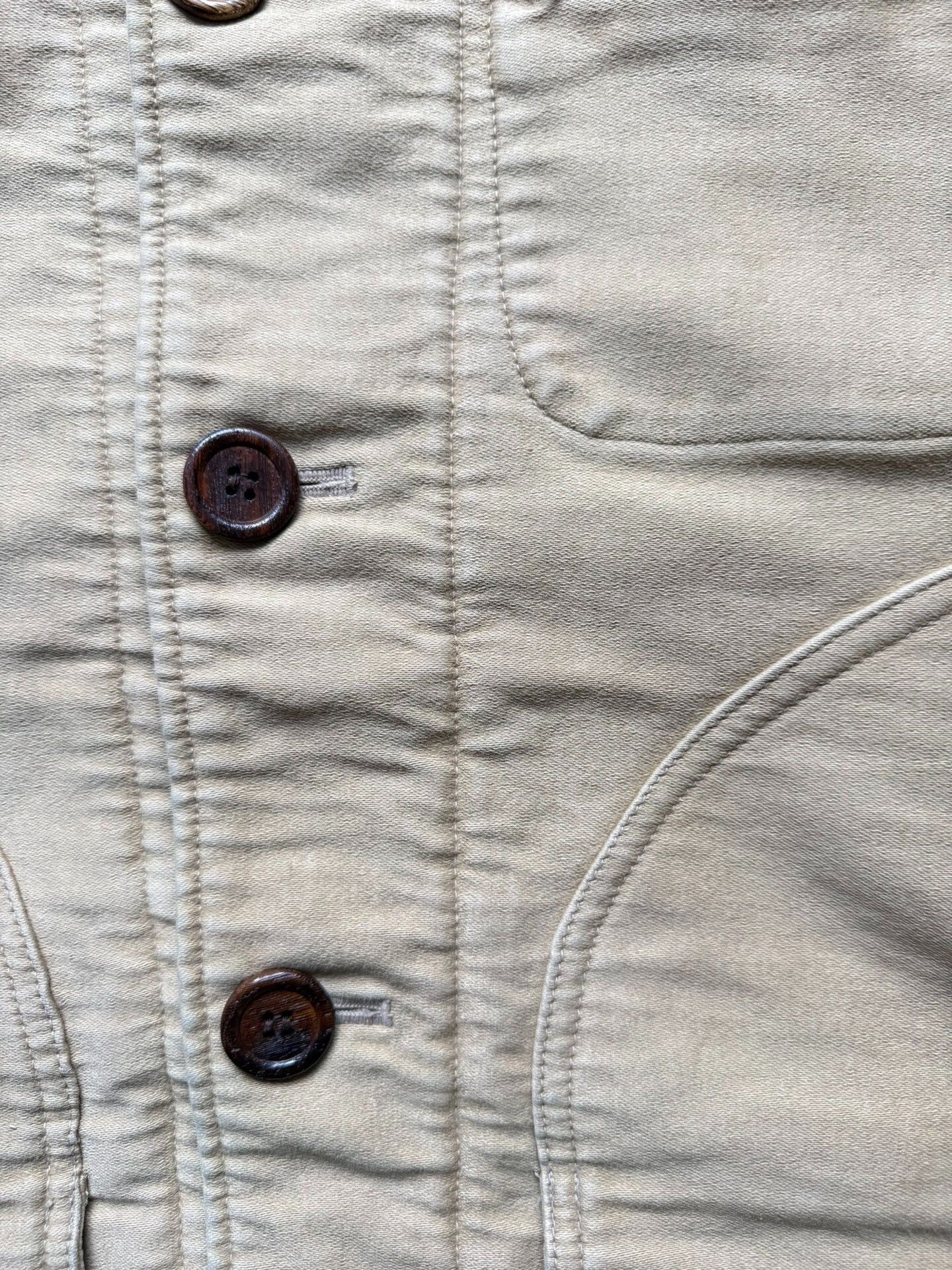 Visvim VISVIM 13AW MINIE HUNTING JKT DMGD MOLESKIN Size US XXS / EU 40 - 6 Thumbnail