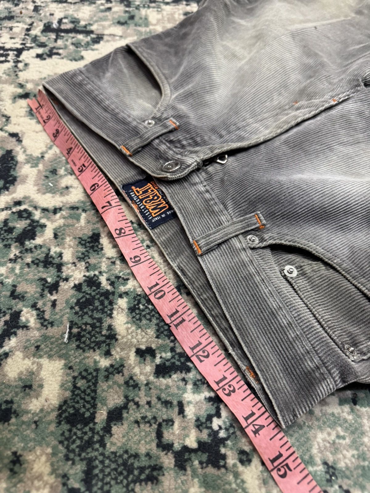 W&LT W&L.T. CORDUROY DISTRESSED PANTS JEANS Size US 31 - 9 Thumbnail