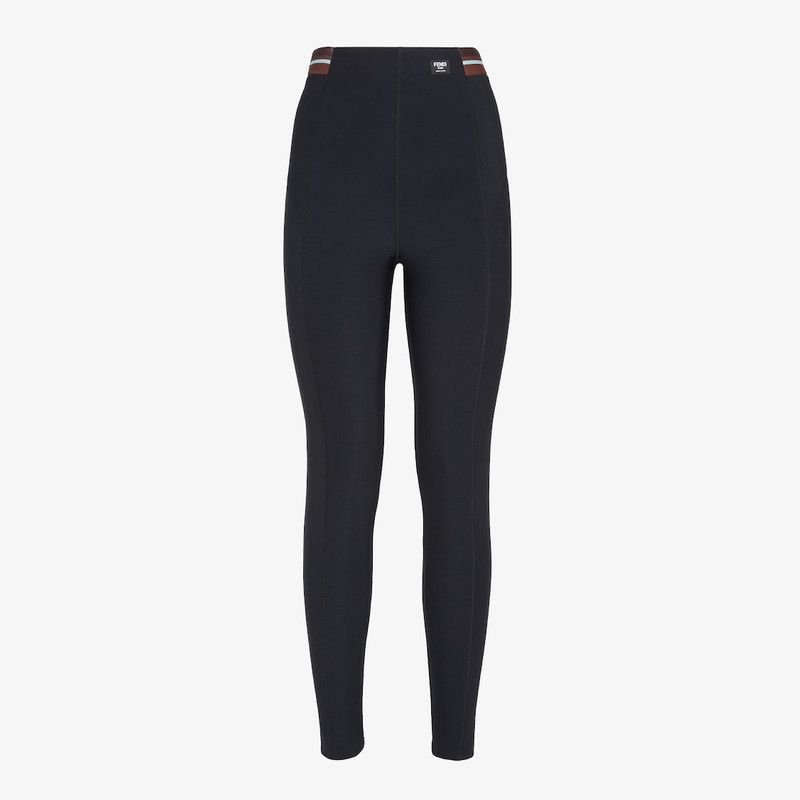 Fendi o1loc1c0426 Leggings in Black Size 30" / US 8 / IT 44 - 1 Thumbnail