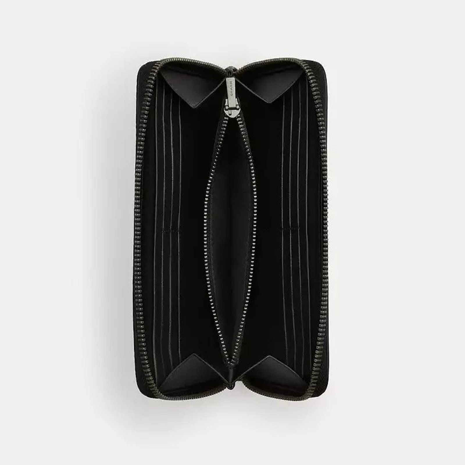 Coach NWT COACH Accordion Wallet Charcoal/Black 58112/CY405 Size ONE SIZE - 6 Thumbnail