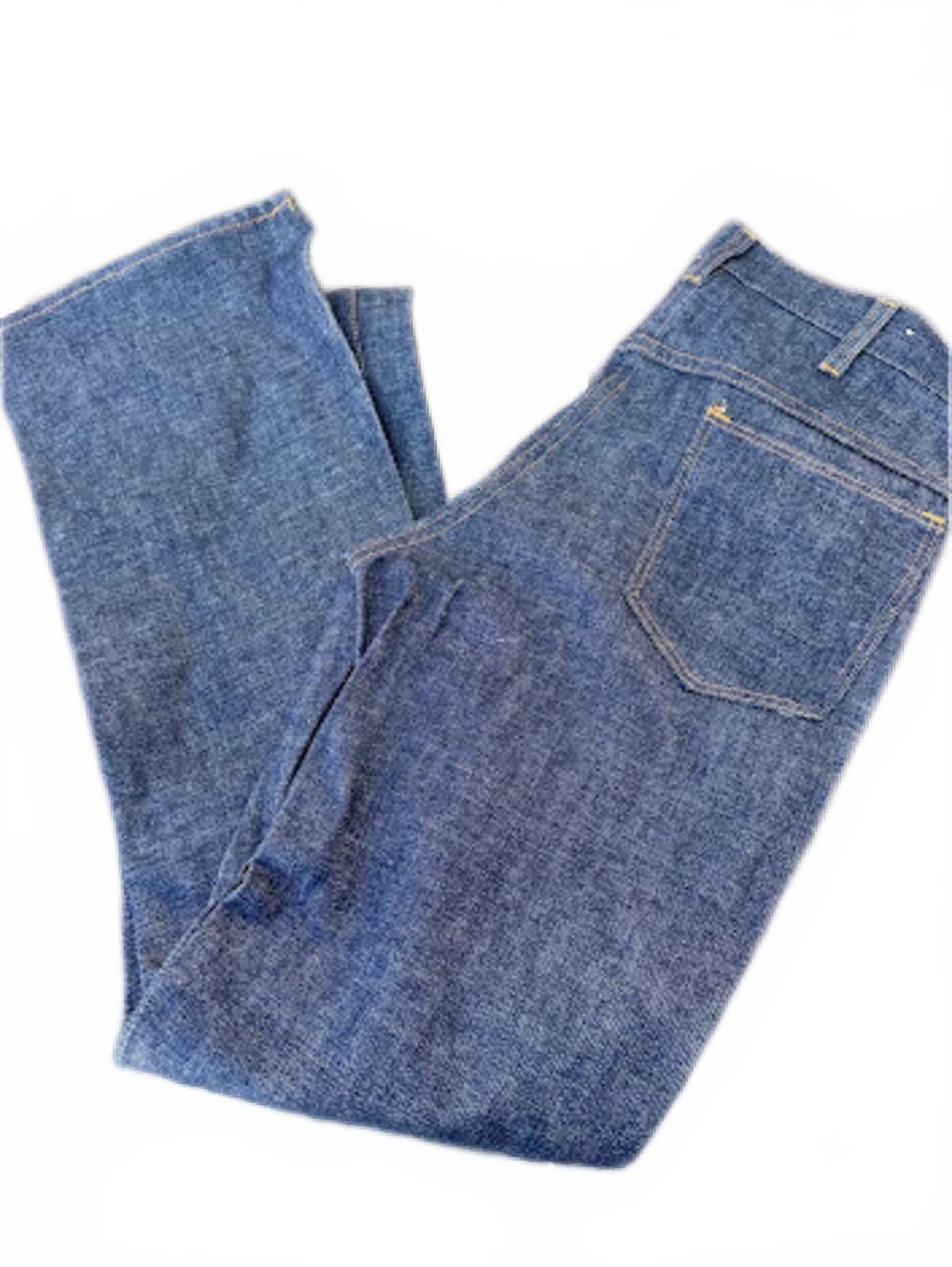 Sears Vintage Sears Jeans Joint Raw Denim Bootcut 32 Size US 31 - 2 Thumbnail