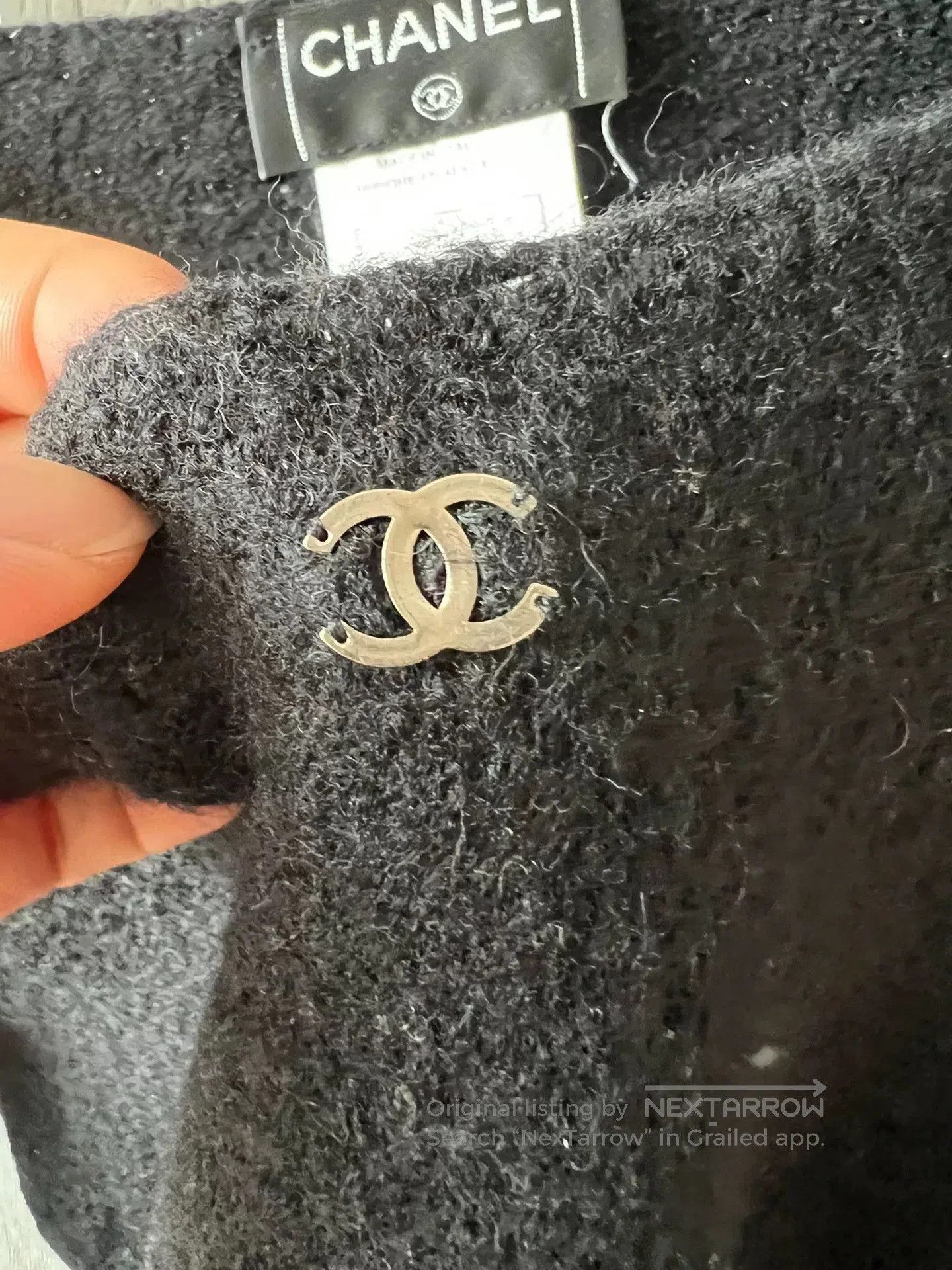 Chanel Chanel Cashmere Dress Size 38. Size 37" - 2 Thumbnail