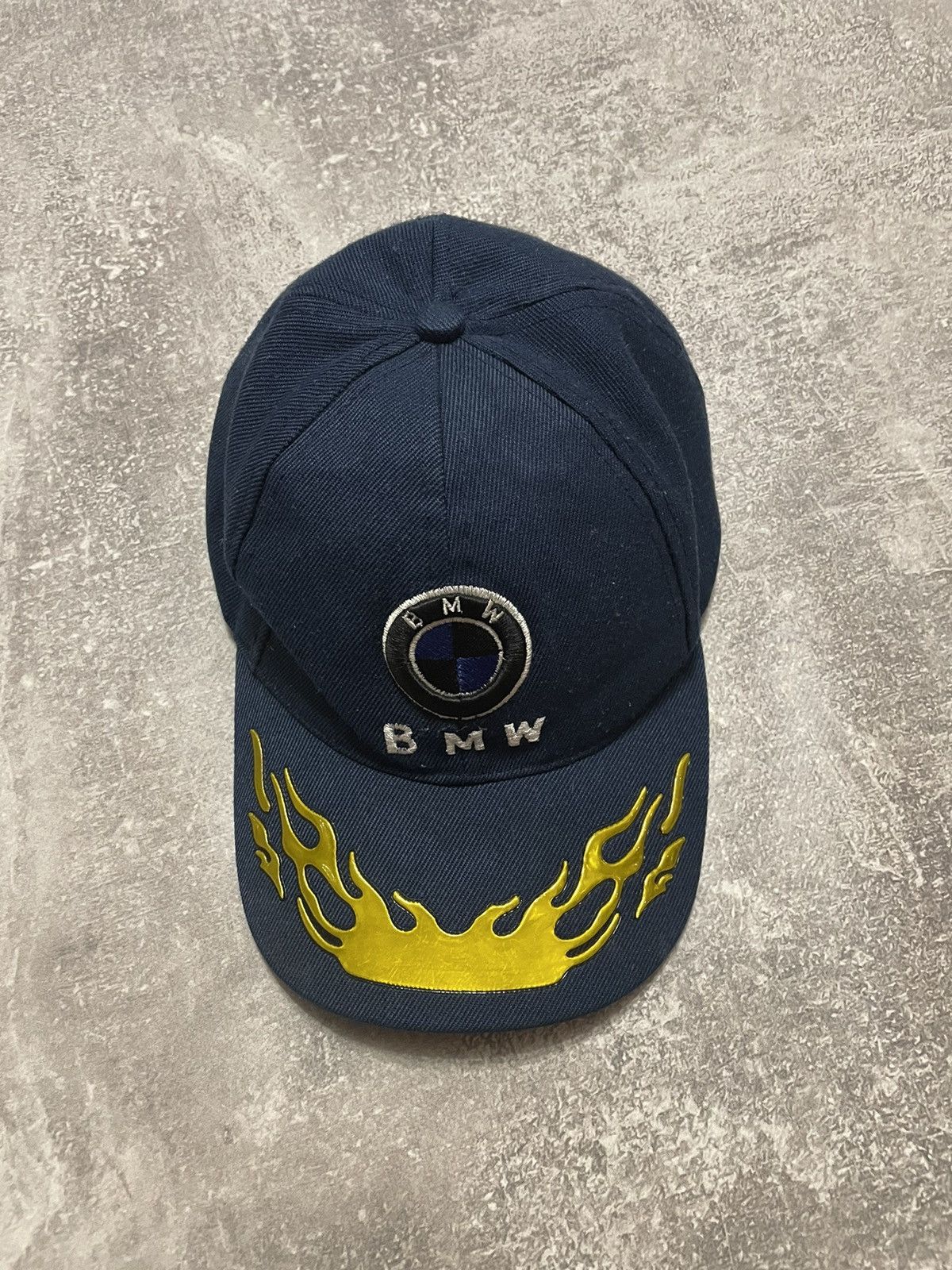 BMW Vintage BMW Flame 🔥 Cap Hat Size ONE SIZE - 5 Thumbnail