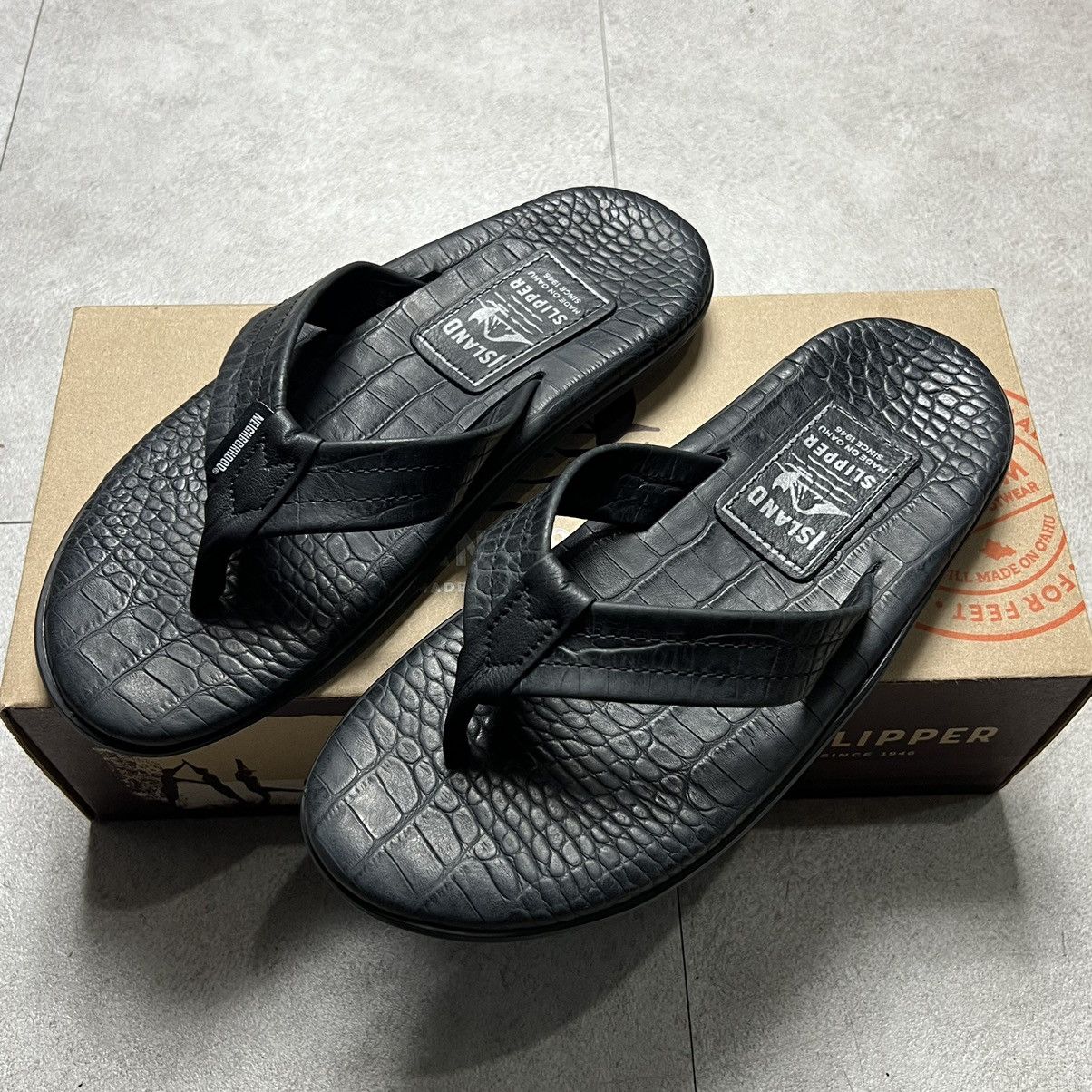 Neighborhood Neighborhood Island Slipper crocodile Sandles Size US 7 / EU 40 - 1 Thumbnail