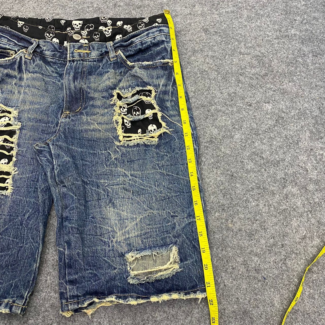 If Six Was Nine 💥Best Offer💥Vintage Rush Hour Punk Short Pant Denim Size US 31 - 3 Thumbnail