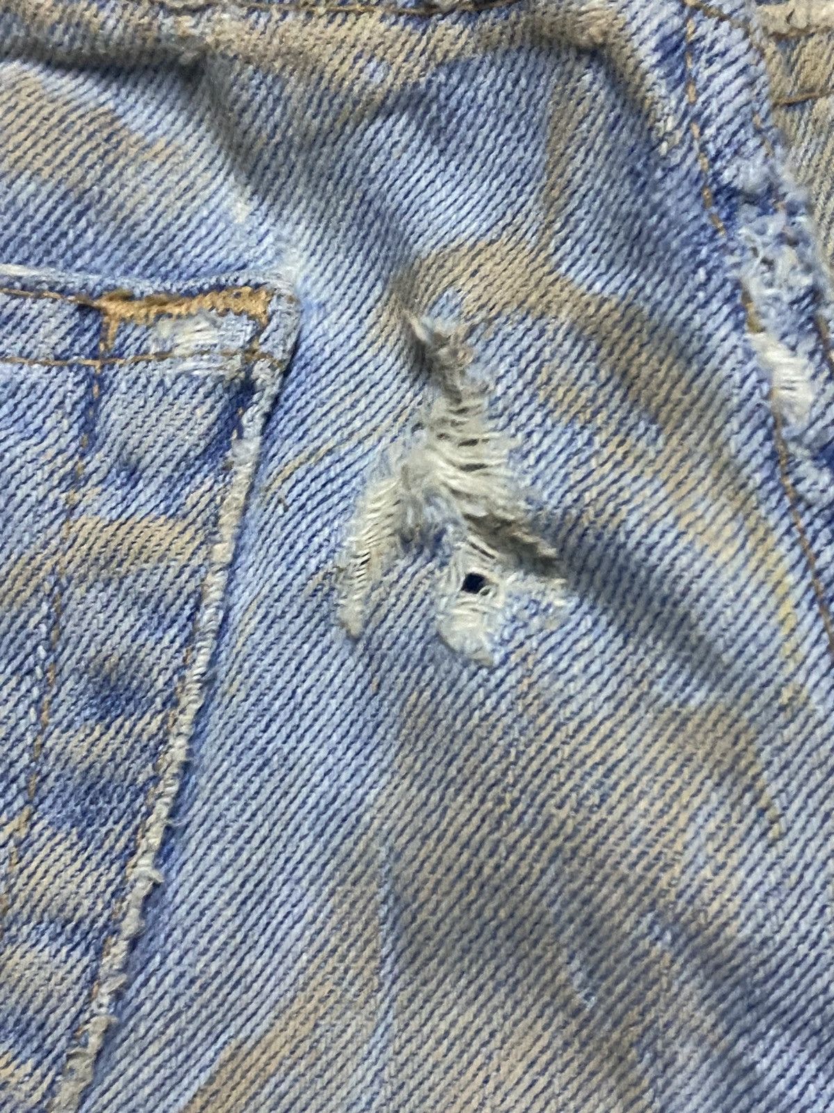 Seditionaries Vintage Handcraft Ambercrombie And Fitch Mud Wash Baggy Jean Size US 32 / EU 48 - 17 Thumbnail