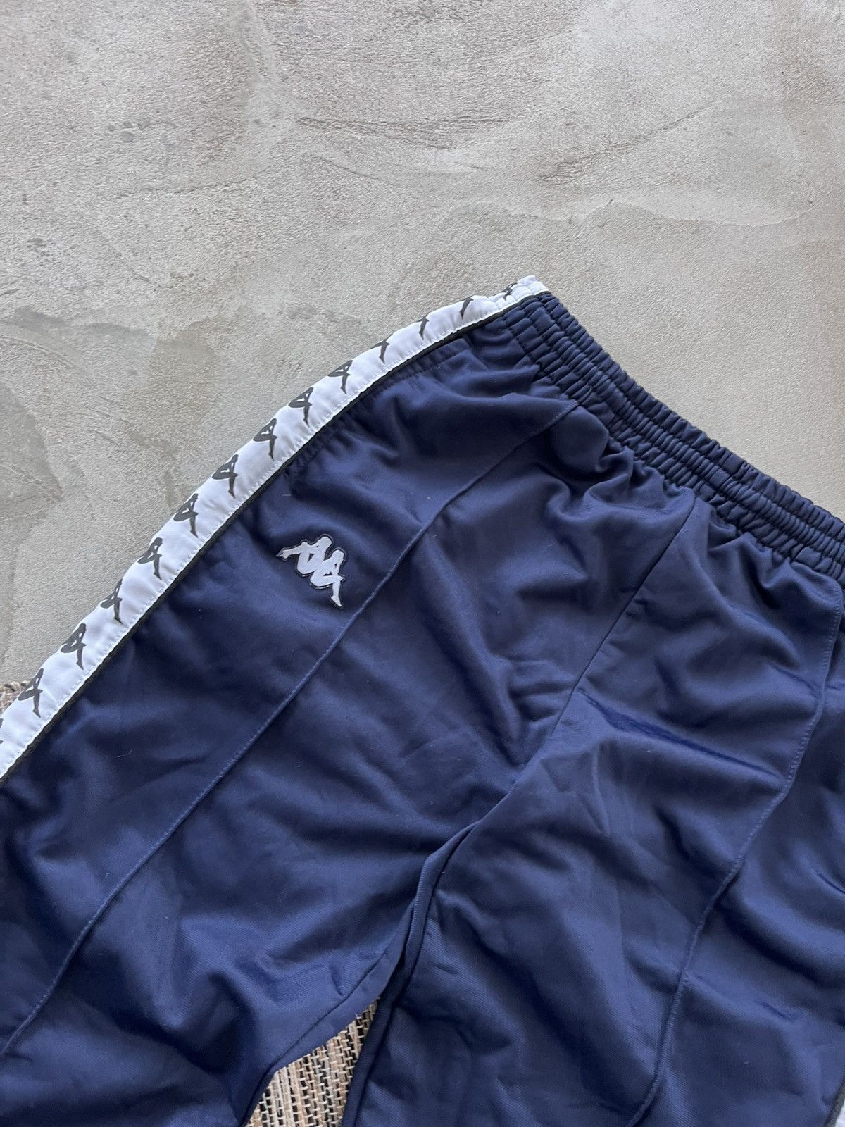 Kappa Vintage Kappa Navy Side Stripes Sportswear Sweatpants Y2K Size US 32 / EU 48 - 6 Thumbnail