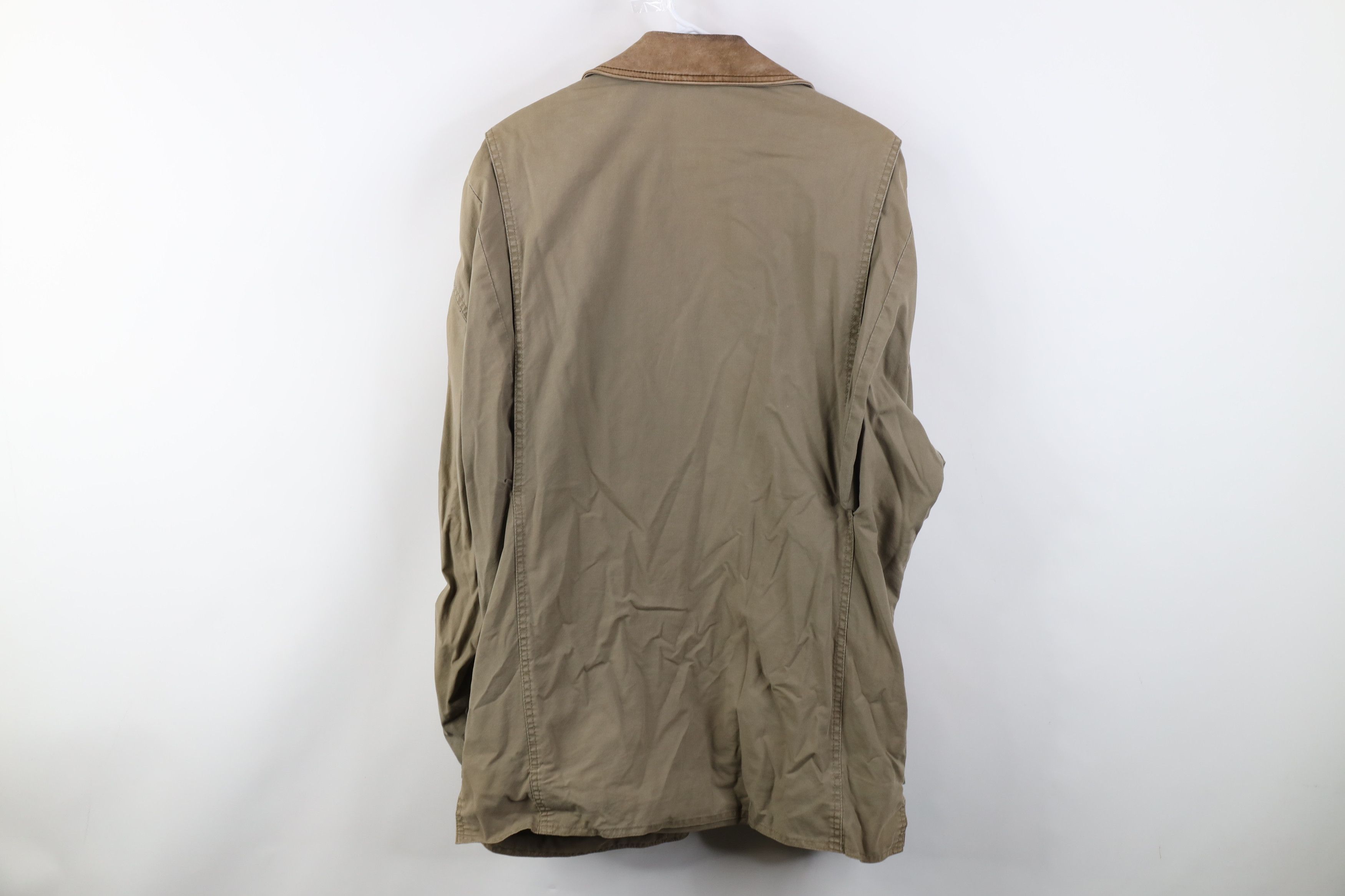 Banana Republic Vintage 90s Banana Republic Safari Chore Barn Jacket Beige Size US S / EU 44-46 / 1 - 14 Thumbnail