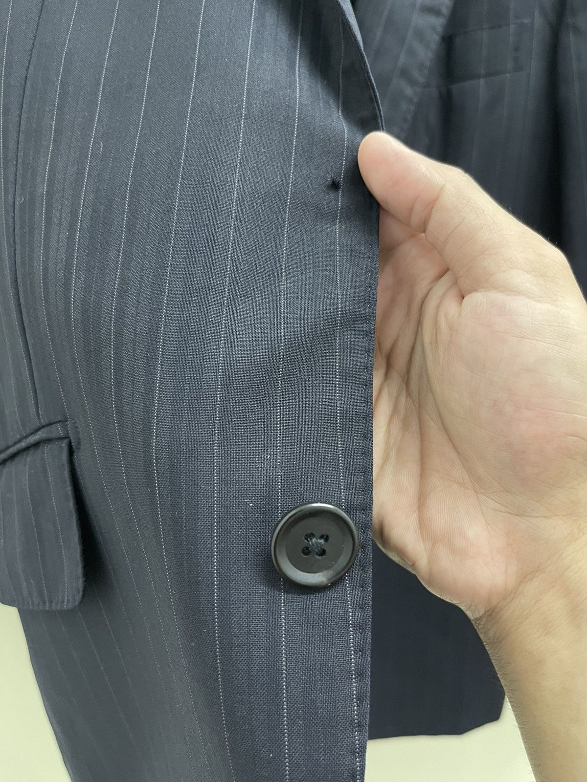 Loro Piana Loro Piana Stripe Blazer Size 38R - 15 Thumbnail