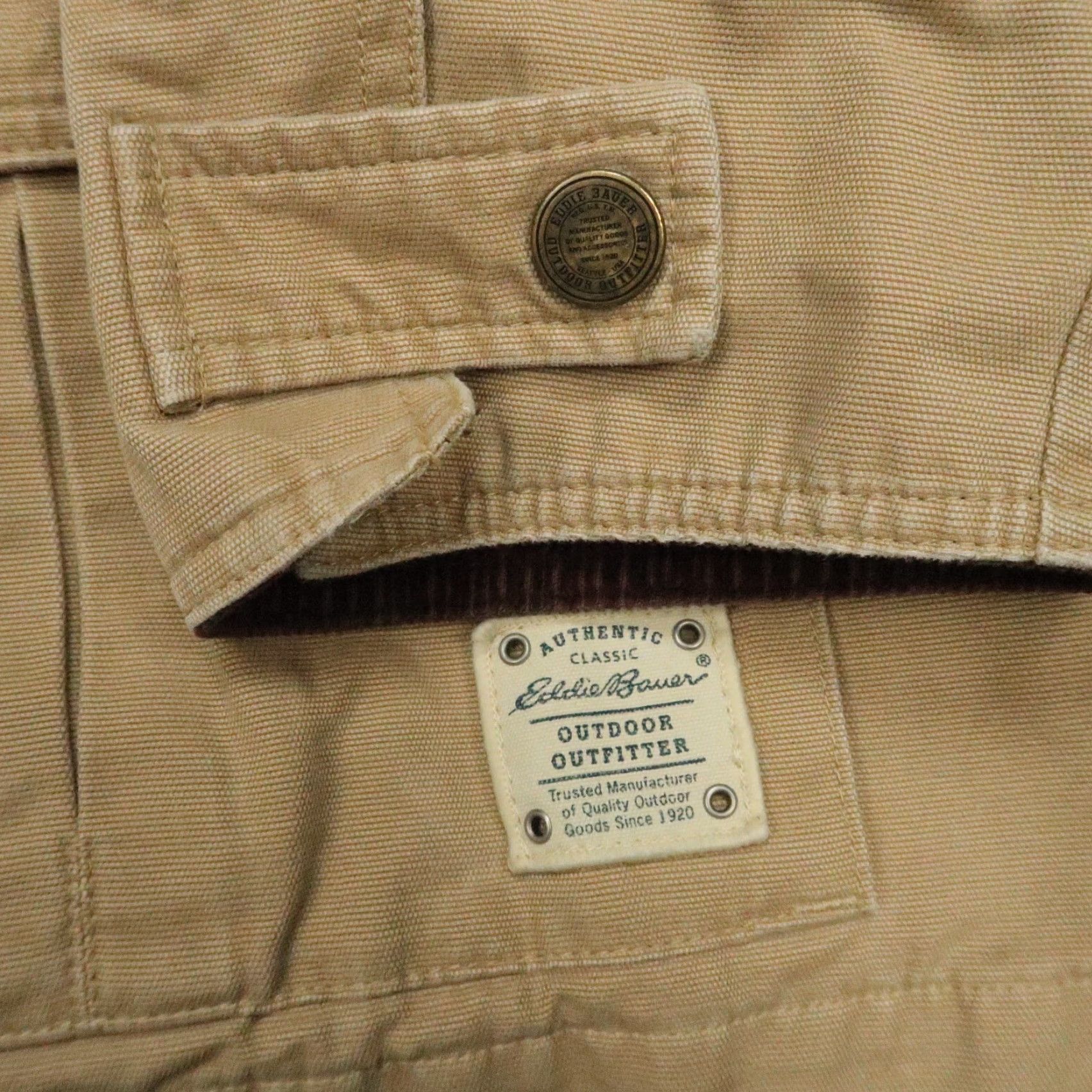 Eddie Bauer Eddie Bauer Jacket Men XL Blue Insulated Lined Pockets Casual Workwear 90s/Outdoor? Size US XL / EU 56 / 4 - 5 Thumbnail