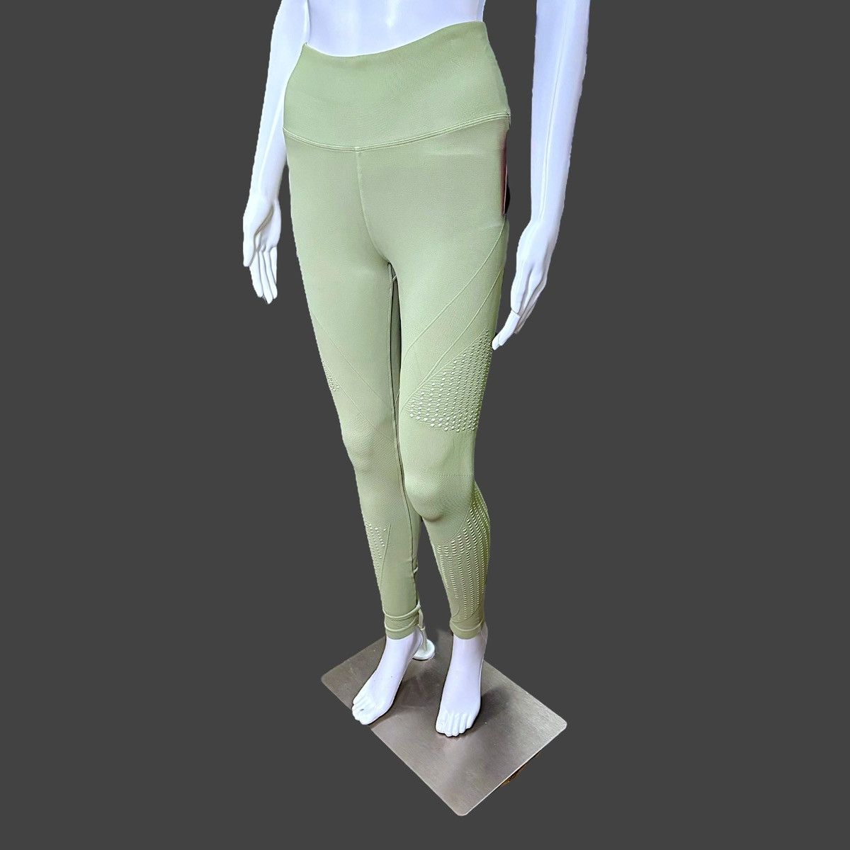 Other NUX Women’s High Waisted Compression Green Leggins Sz M-L Size 32" / US 10 / IT 46 - 7 Thumbnail