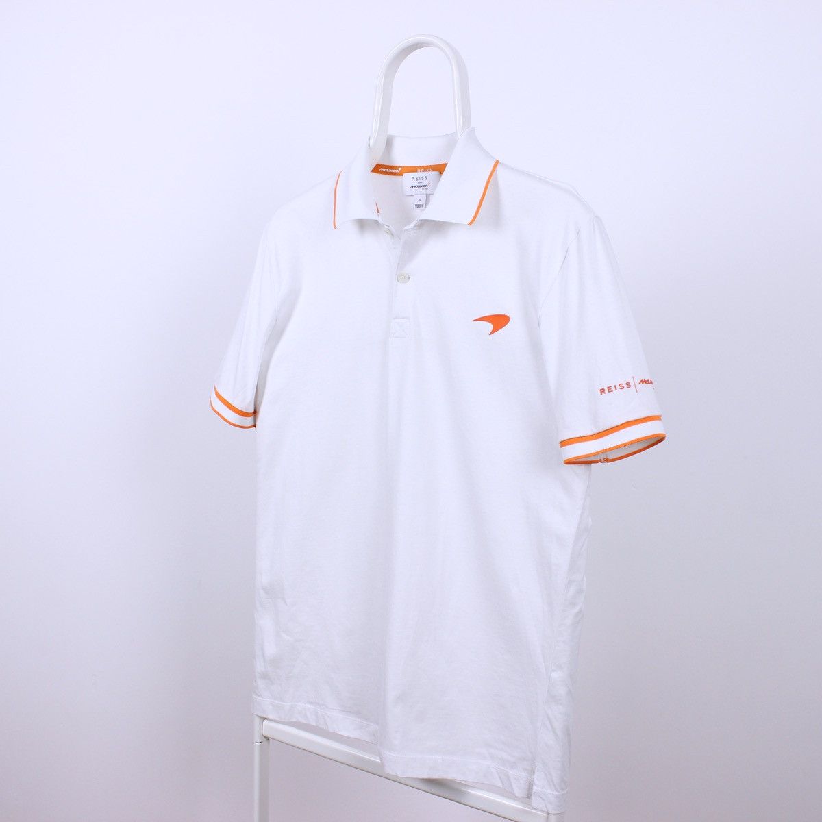 Malcolm McLaren × Reiss Reiss McLaren Racing Polo Short Sleeve Size US S / EU 44-46 / 1 - 2 Thumbnail