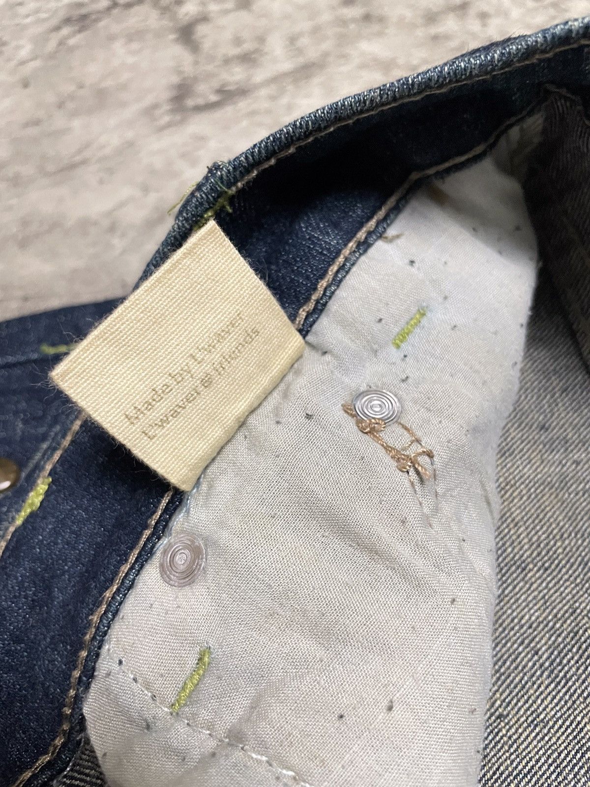 If Six Was Nine × Japanese Brand × Le Grande Bleu (L.G.B.) Japanese Flare Studded Jeans L. Waver KmRii lgb Style Size US 30 / EU 46 - 13 Thumbnail