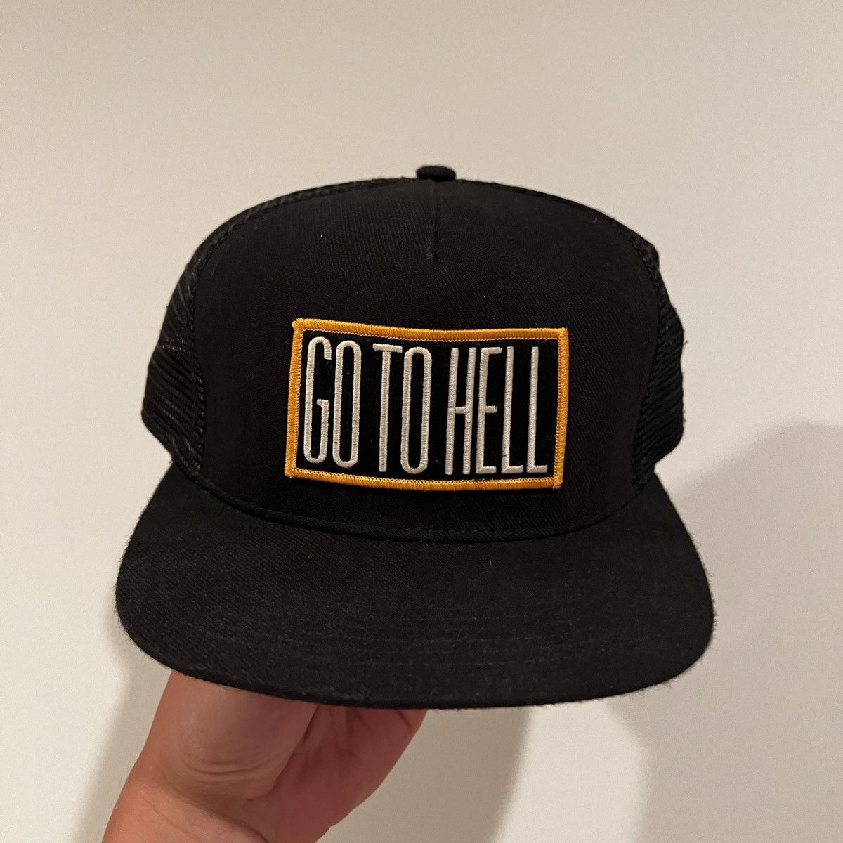 Supreme Supreme Go To Hell Snapback hat Size ONE SIZE - 23 Thumbnail