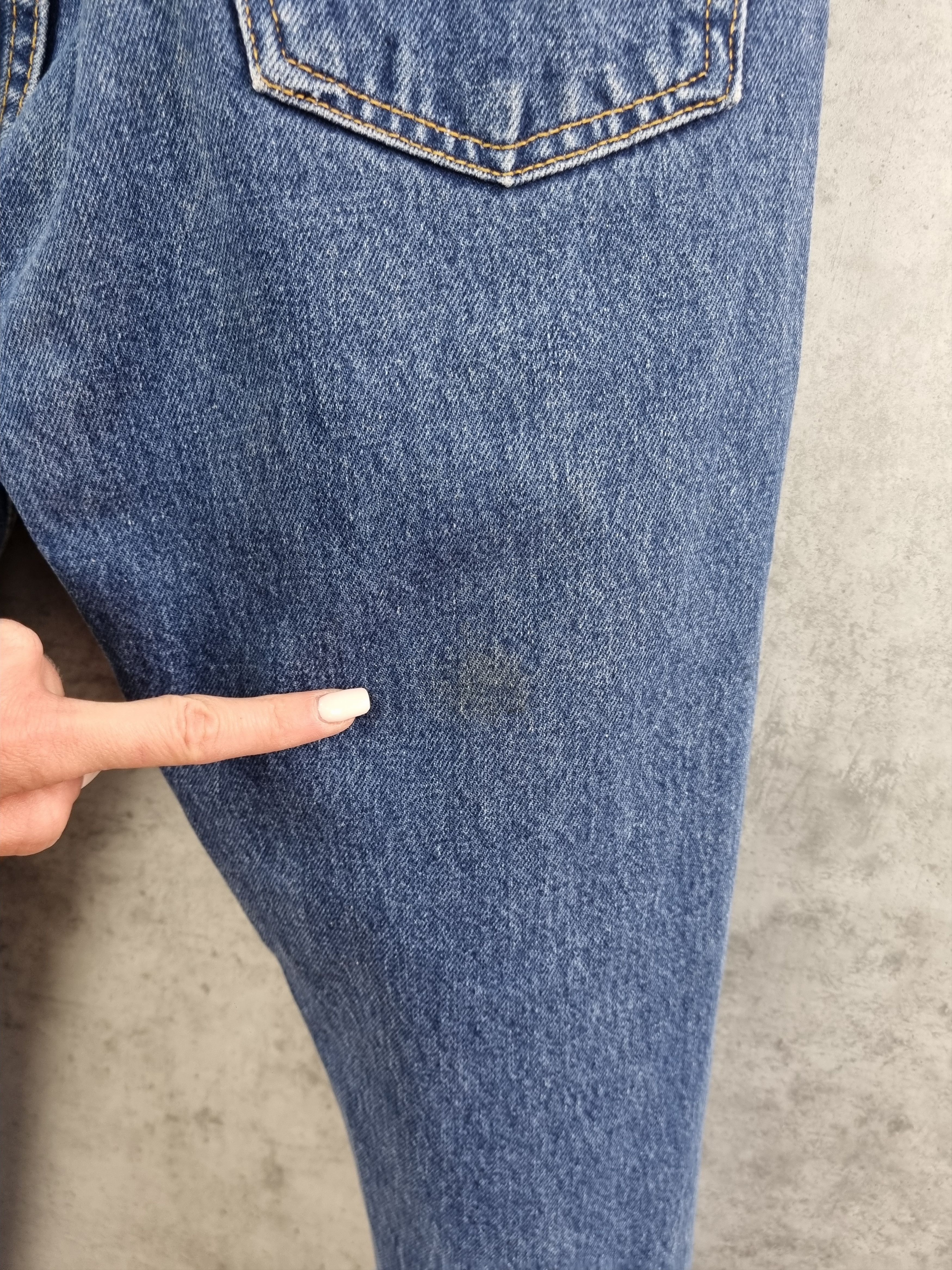 Levi's × Levi's Vintage Clothing × Vintage 95s Levi's Raw Denim Gorgeous Denim Jeans made in UK Size US 30 / EU 46 - 17 Thumbnail