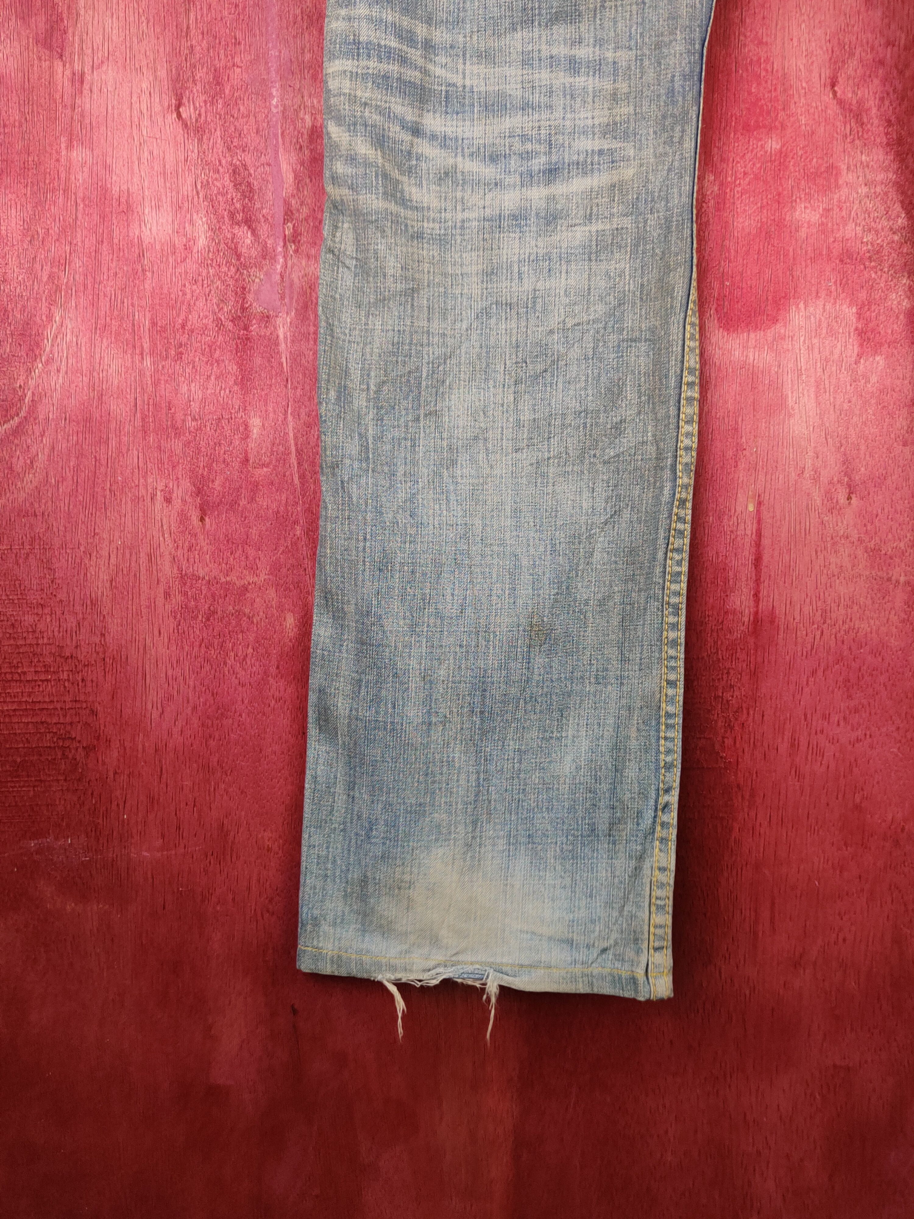 ADAM ET ROPE Adam et Rope Blue Faded Multipocket Denim #S1528 Size US 31 - 9 Thumbnail