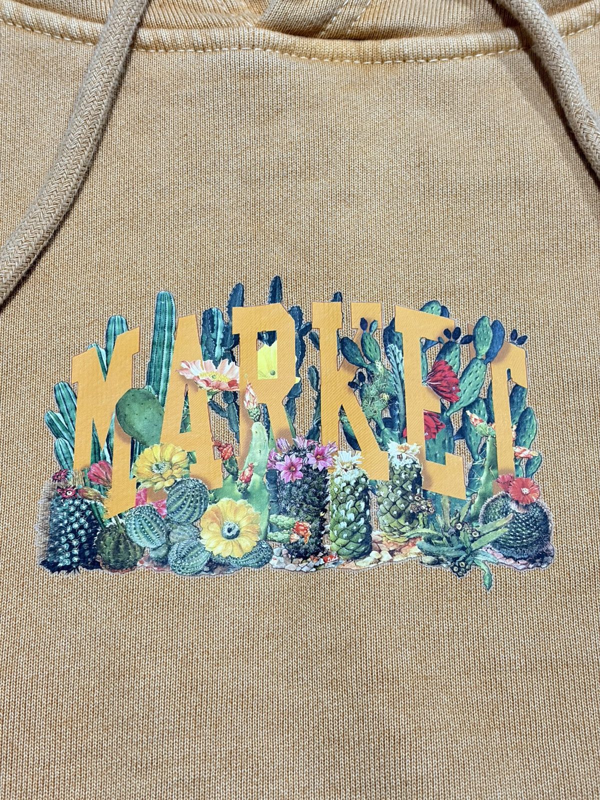 Market Market Hoodie Sweatshirt Mens Medium Cactus Floral Graphic Size US M / EU 48-50 / 2 - 3 Thumbnail